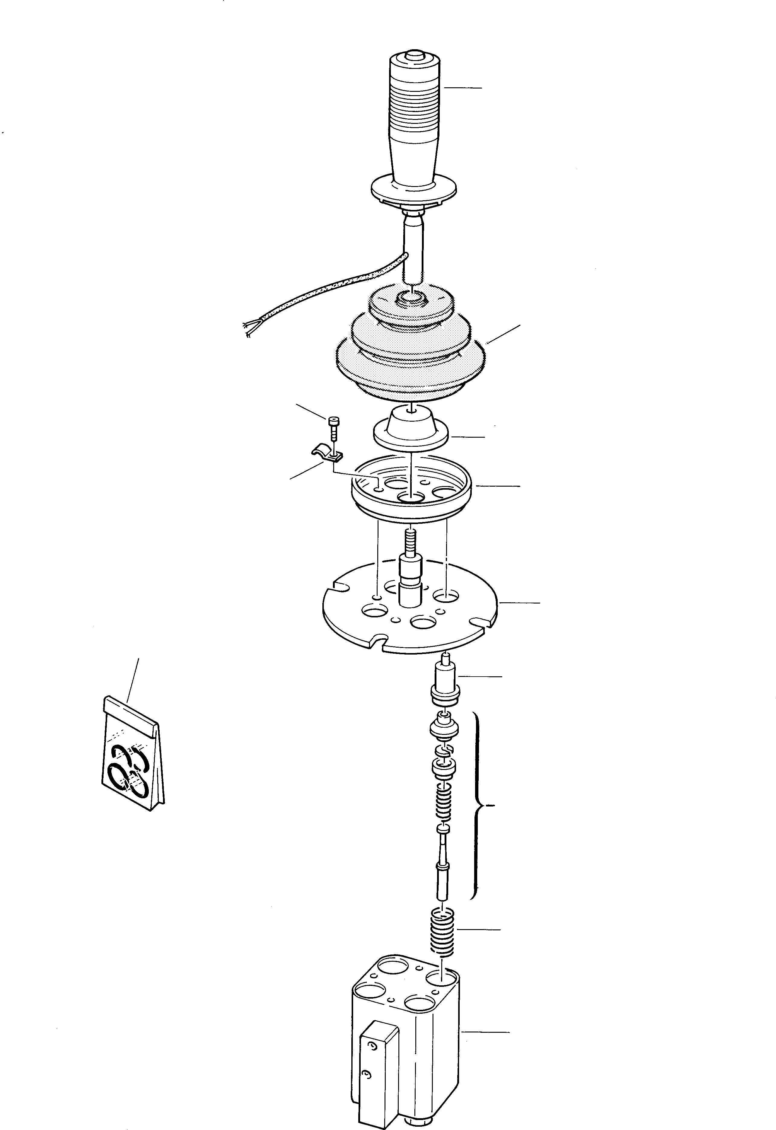 Схема запчастей Komatsu 235 - PPC КЛАПАН, ПРАВ. РАБОЧЕЕ ОБОРУДОВАНИЕ