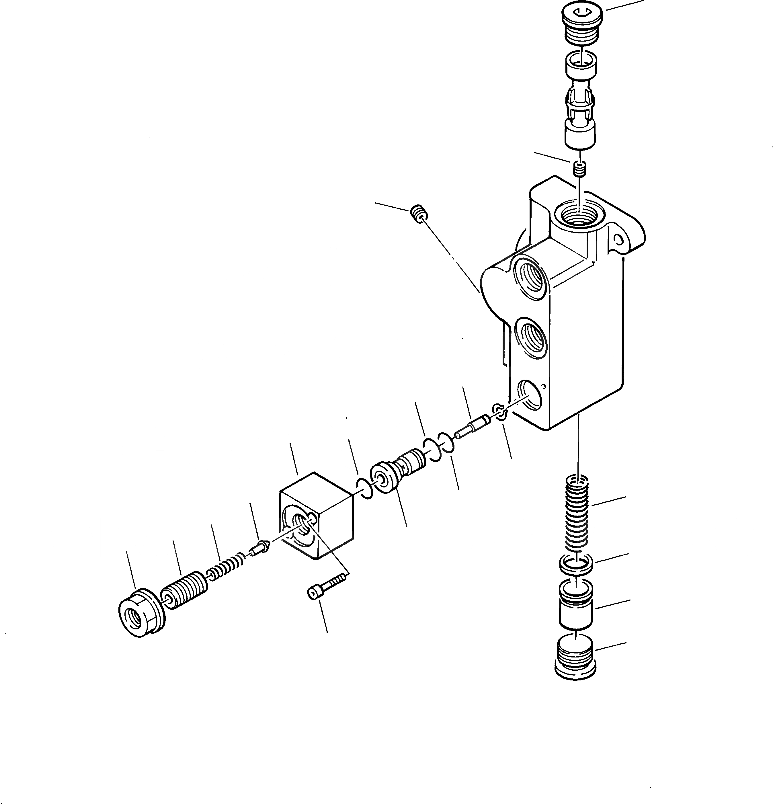 Схема запчастей Komatsu 235 - СЕРВОУПРАВЛ. УСТР-ВО ПОДАЧИ РАБОЧЕЕ ОБОРУДОВАНИЕ