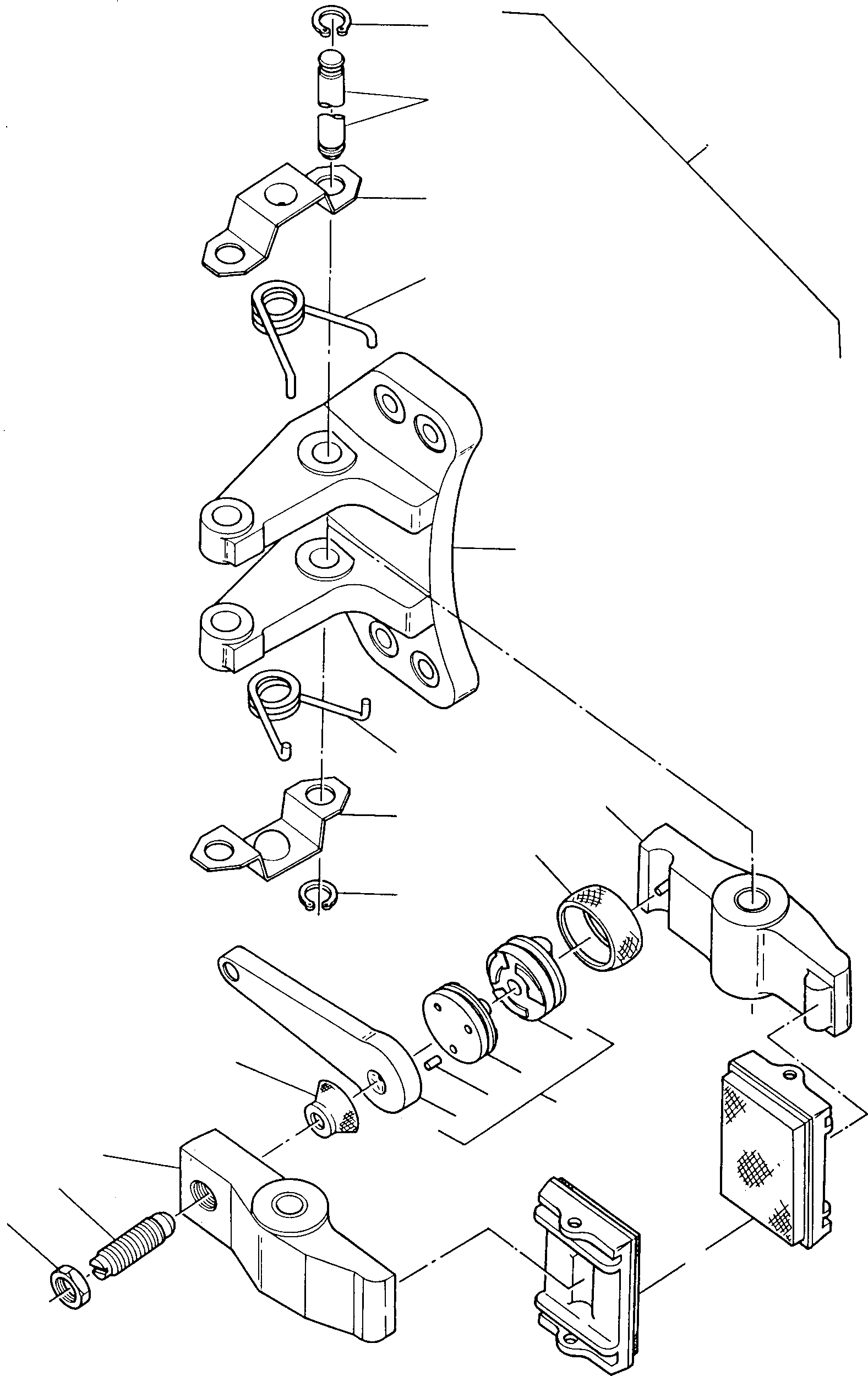 Схема запчастей Komatsu 35D - DISC ТОРМОЗ. СИСТЕМАУПРАВЛЕНИЯ ПОВОРОТОМ, ПЕРЕДНИЙ МОСТ, ТОРМОЗ. СИСТЕМА