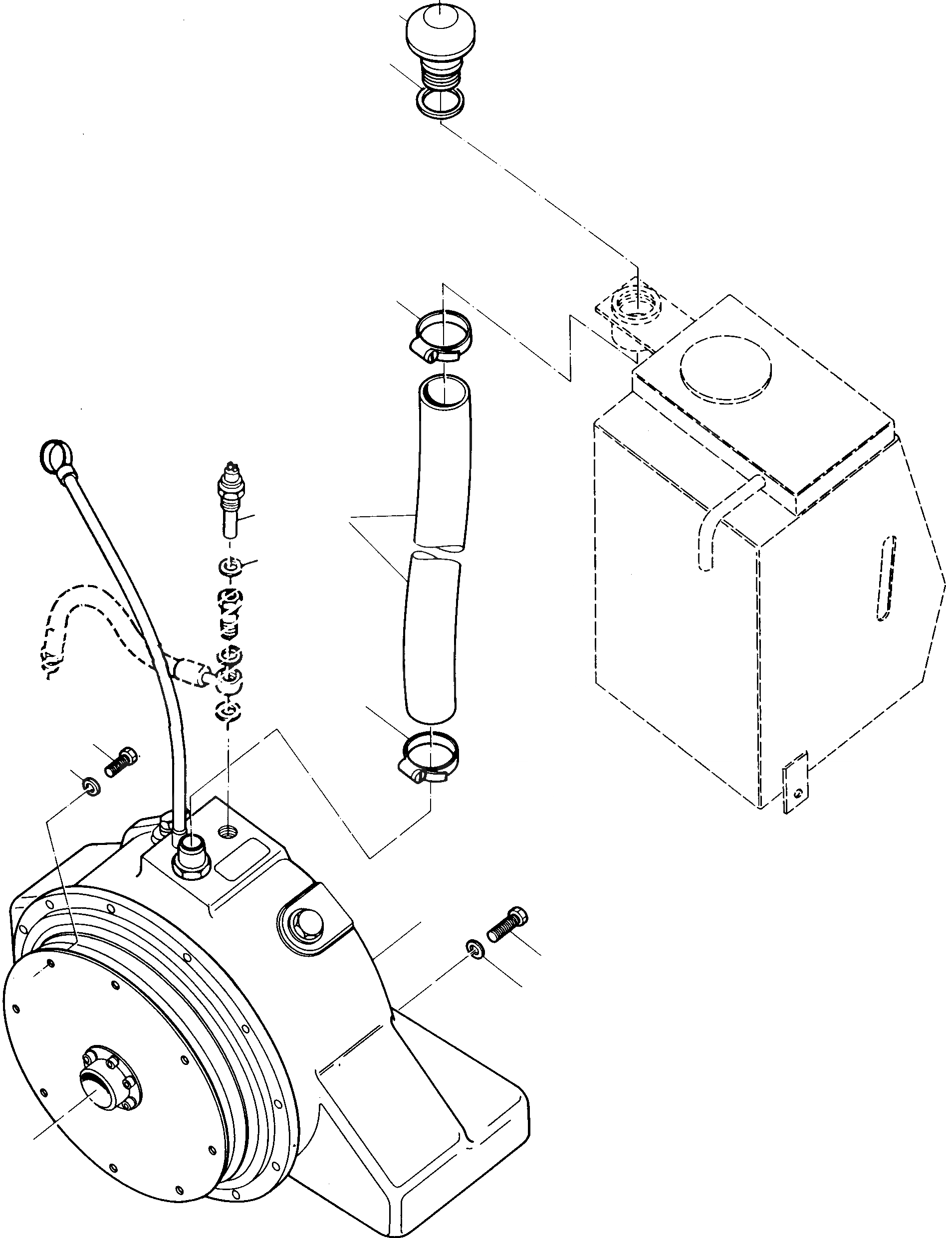 Схема запчастей Komatsu 35D - CONVERTER ТРАНСМИССИЯ И САПУН ФИЛЬТР. ТРАНСМИССИЯ И ЗАДН. МОСТ