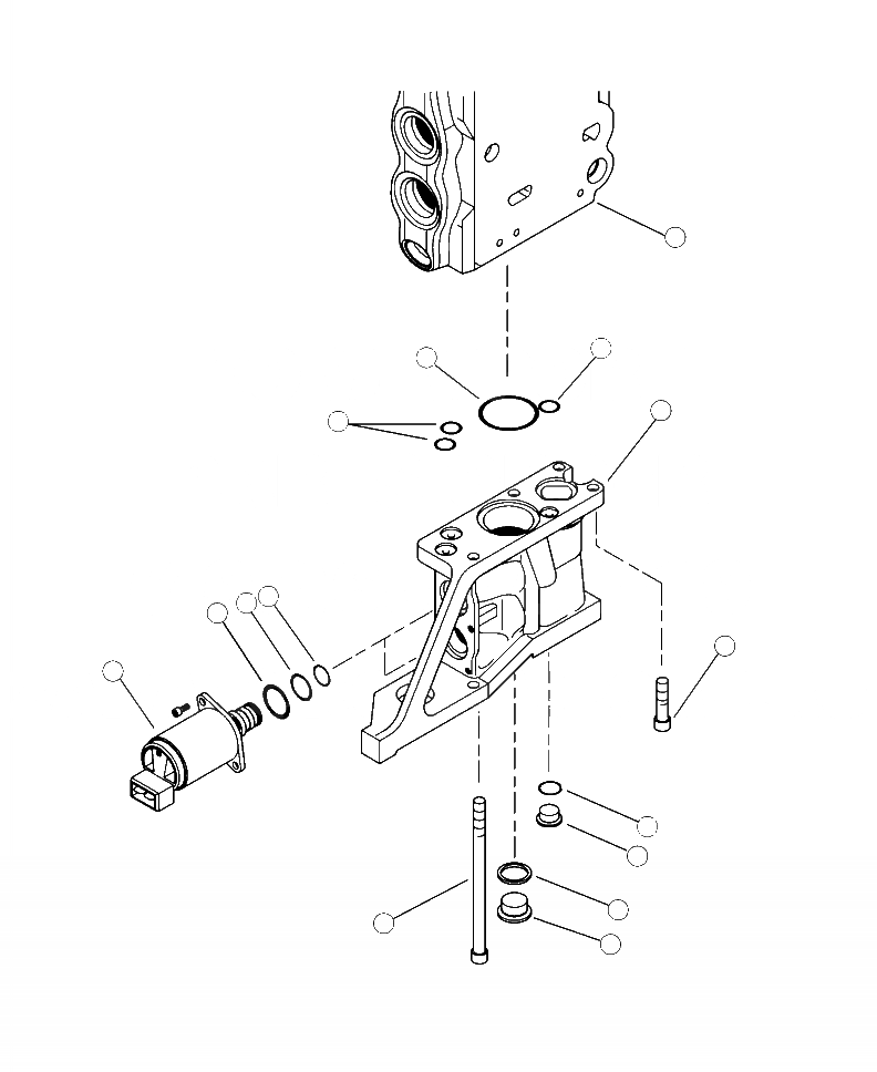 Схема запчастей Komatsu 430FXL-1 - H-7A ОСНОВН. УПРАВЛЯЮЩ. КЛАПАН ASSEMBLY L9LS B- END КРЫШКА ГИДРАВЛИКА