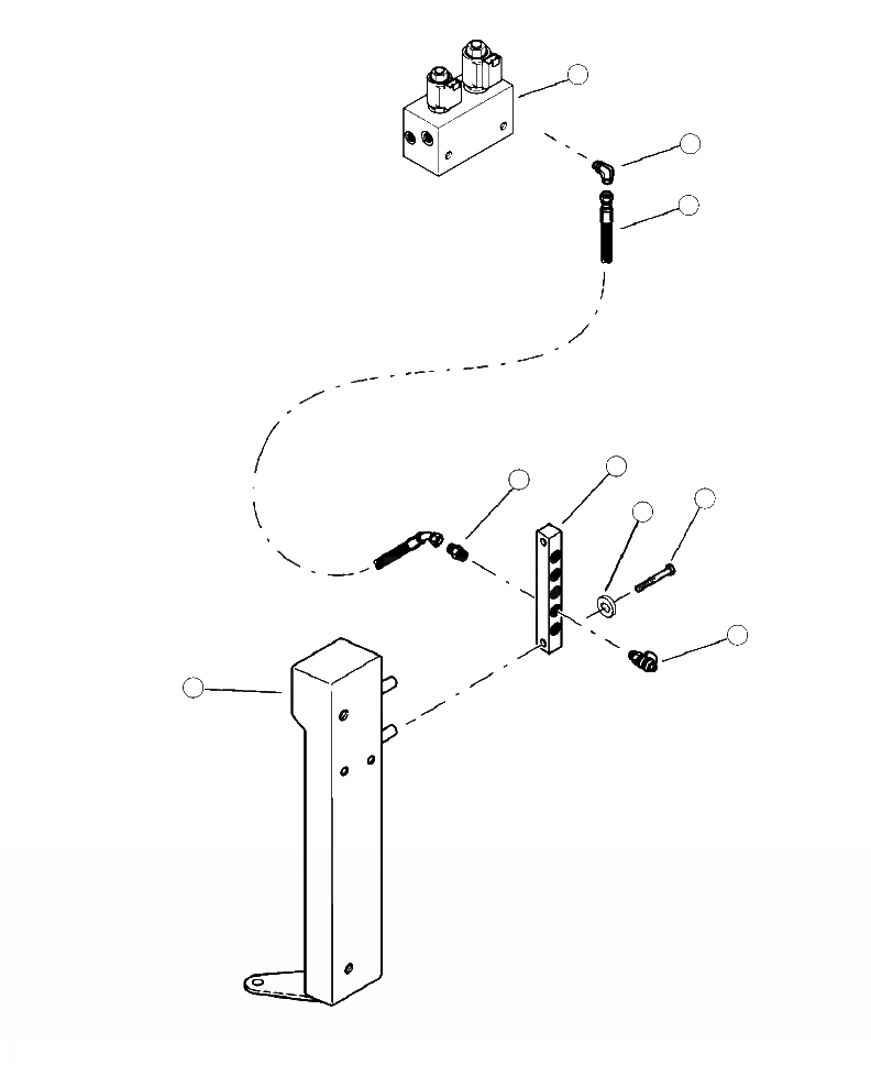 Схема запчастей Komatsu 430FXL-1 - H9-A ГЛАВН. PRESSURE КОЛЛЕКТОР TEST ЛИНИЯ ГИДРАВЛИКА