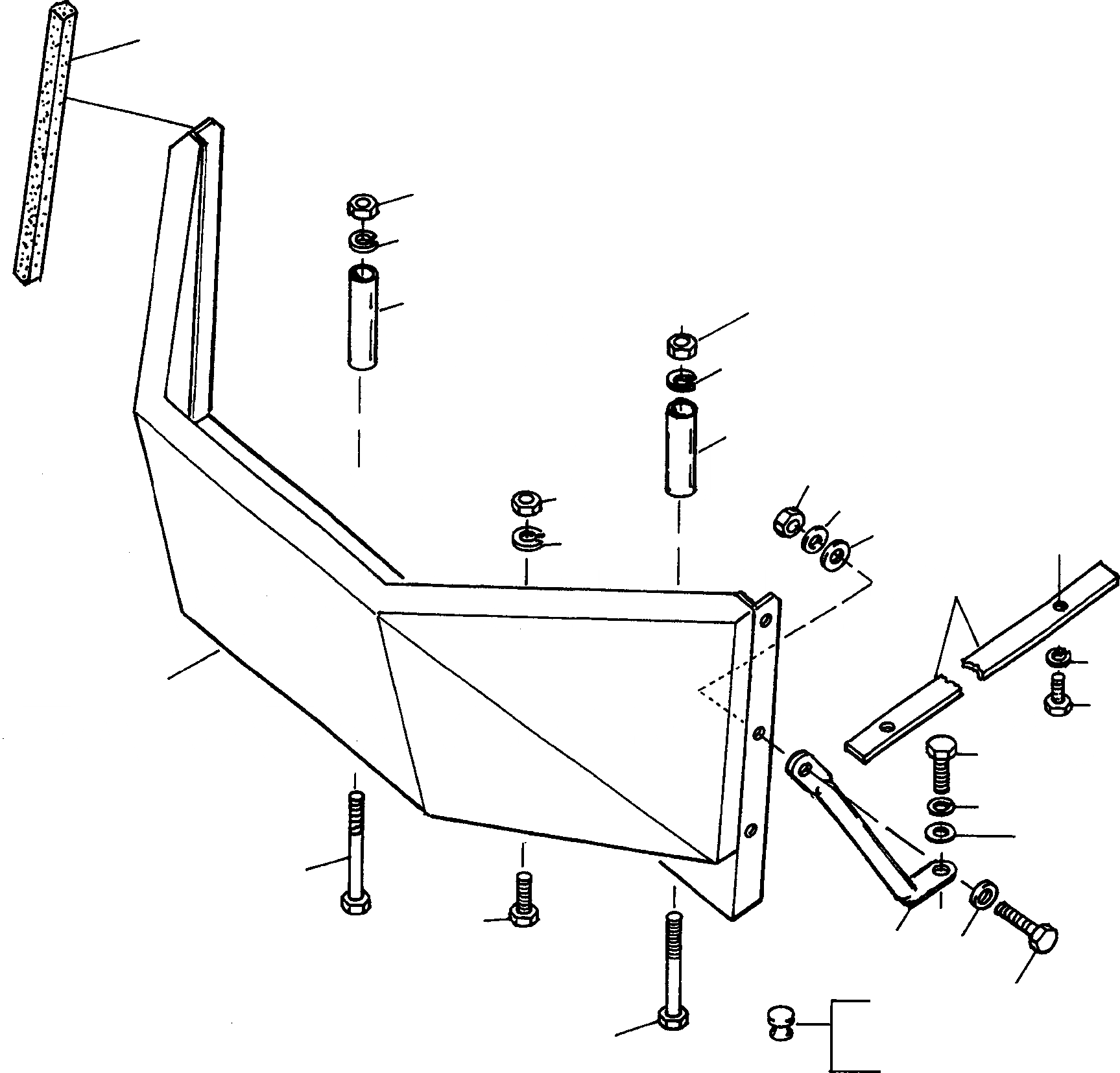 Схема запчастей Komatsu 44C - VEHICLES БЕЗ КАБИНЫIN, EXECUTION II VEHICLES БЕЗ КАБИНЫIN, EXECUTION I