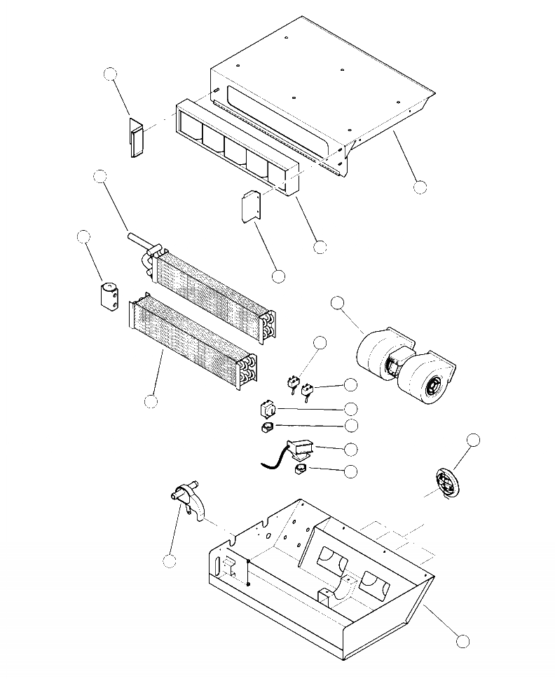 Схема запчастей Komatsu 450FXL-1 - K7-A КОНДИЦ. ВОЗДУХА И ОБОГРЕВАТЕЛЬ. OPERATORXD S ОБСТАНОВКА И СИСТЕМА УПРАВЛЕНИЯ