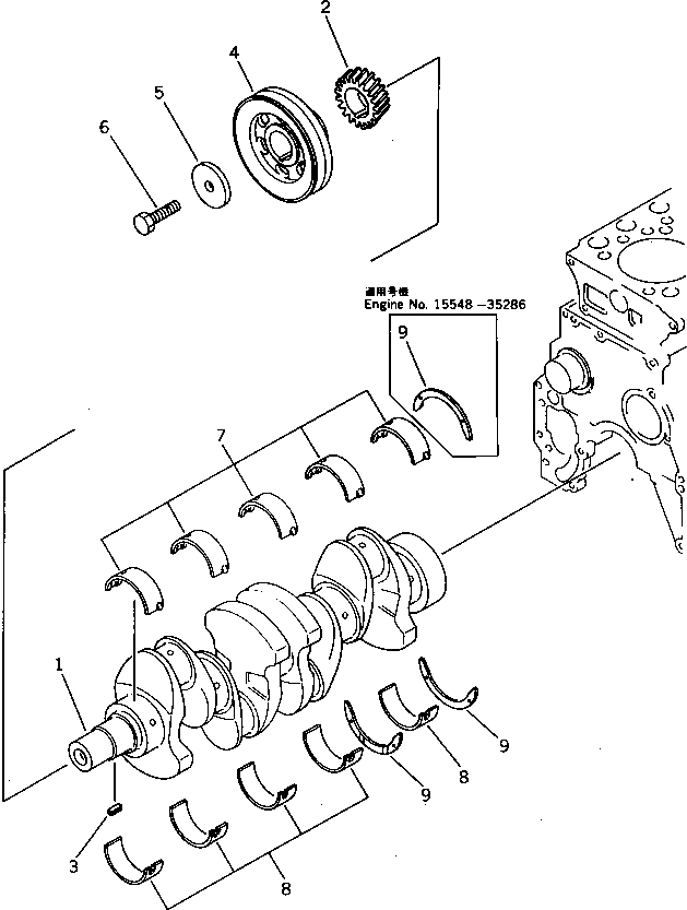 Схема запчастей Komatsu 4D95L-1K - - -