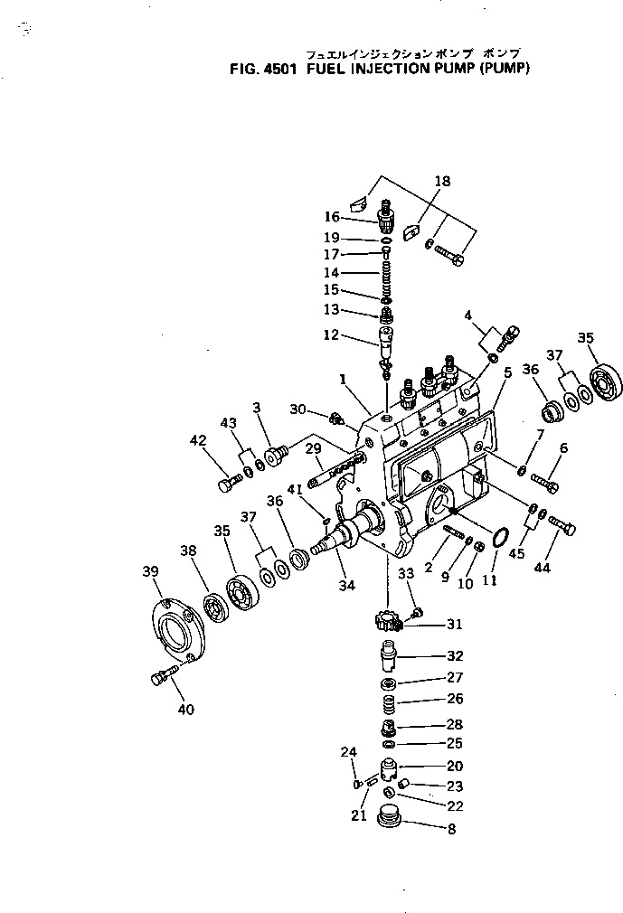 Схема запчастей Komatsu 4D95L-W-1A - - -