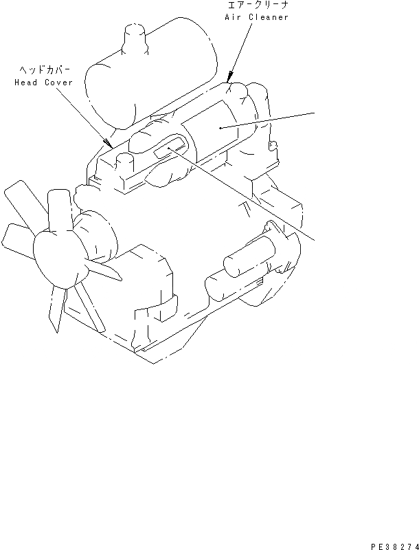 Схема запчастей Komatsu 4D95S-1J-T - ТАБЛИЧКИ (ЯПОН.-АНГЛ.) ДВИГАТЕЛЬ