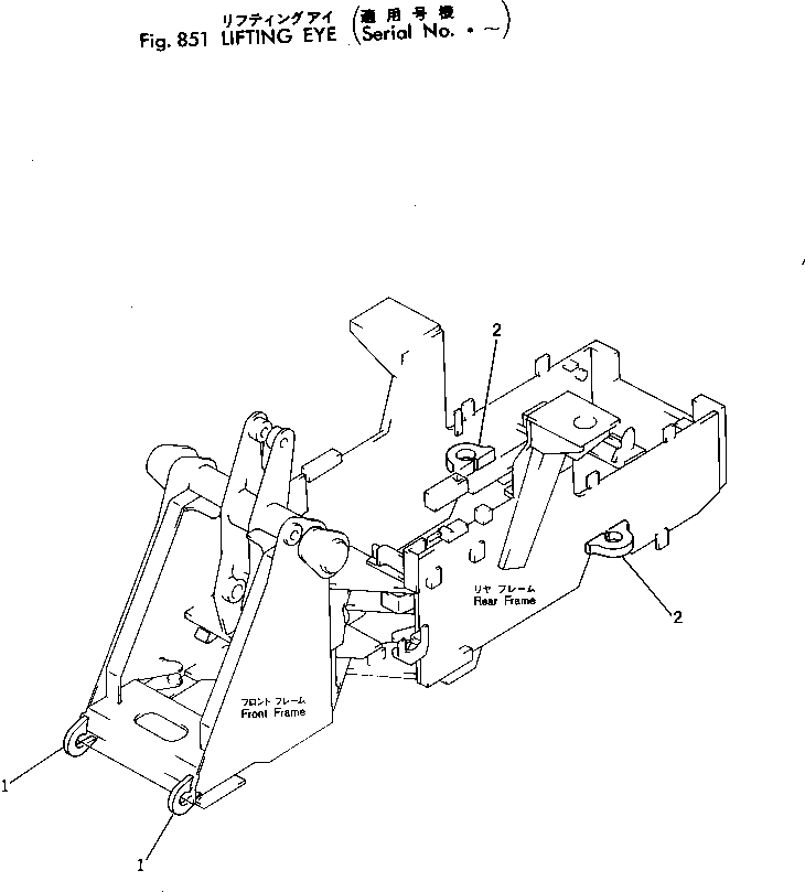 Схема запчастей Komatsu 507-1 - ПОДЪЕМ EYE(№.-) ОПЦИОННЫЕ КОМПОНЕНТЫ