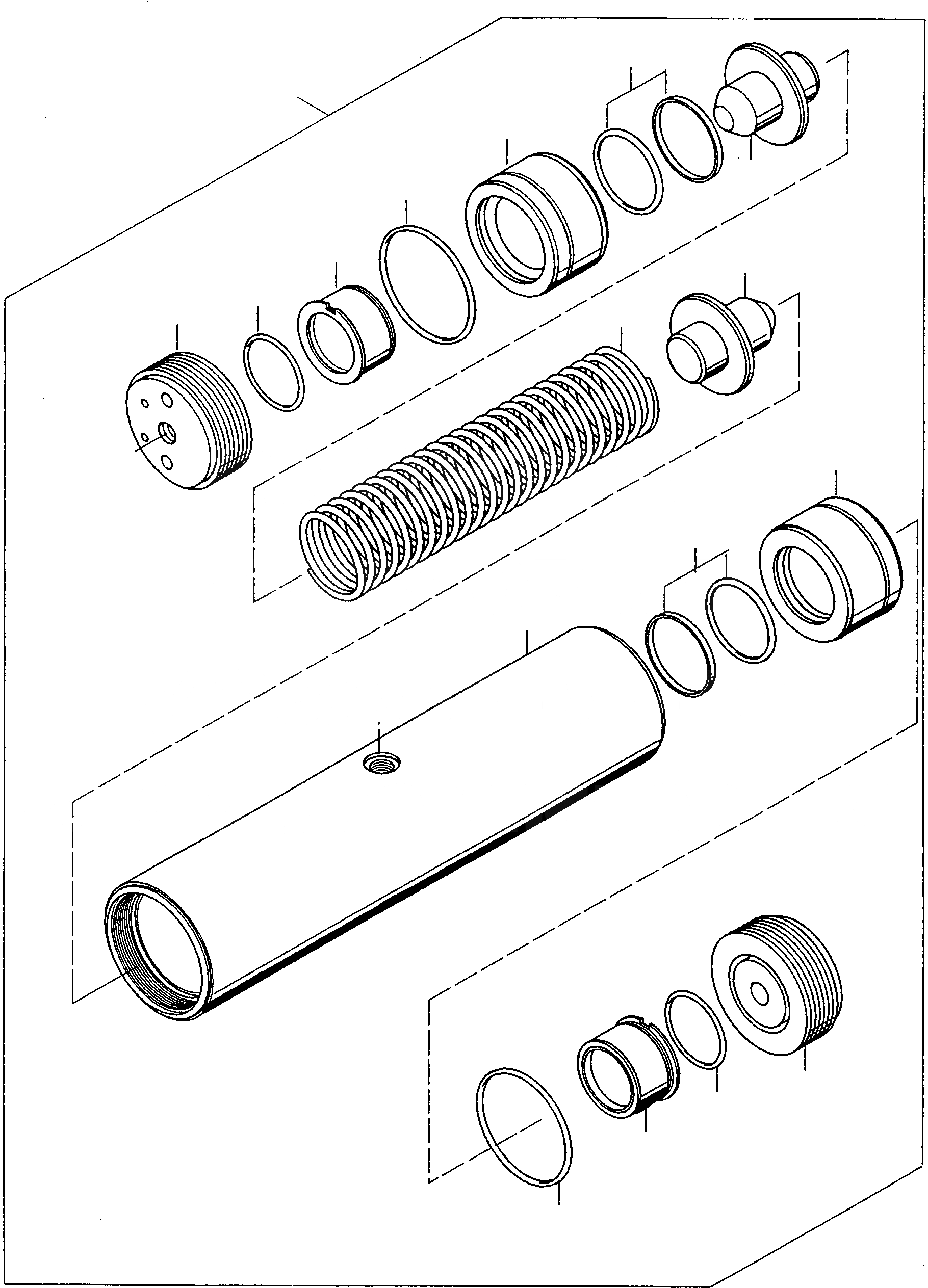Схема запчастей Komatsu 50E - ДЕМПФЕР КЛАПАН РУЛЕВОГО УПРАВЛЕНИЯ, ТРУБЫS