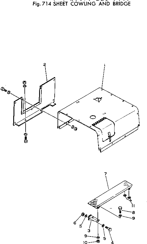 Схема запчастей Komatsu 510-1 - ЩИТКИ COПРОВОДКА И BRIDGE РАБОЧЕЕ ОБОРУДОВАНИЕ