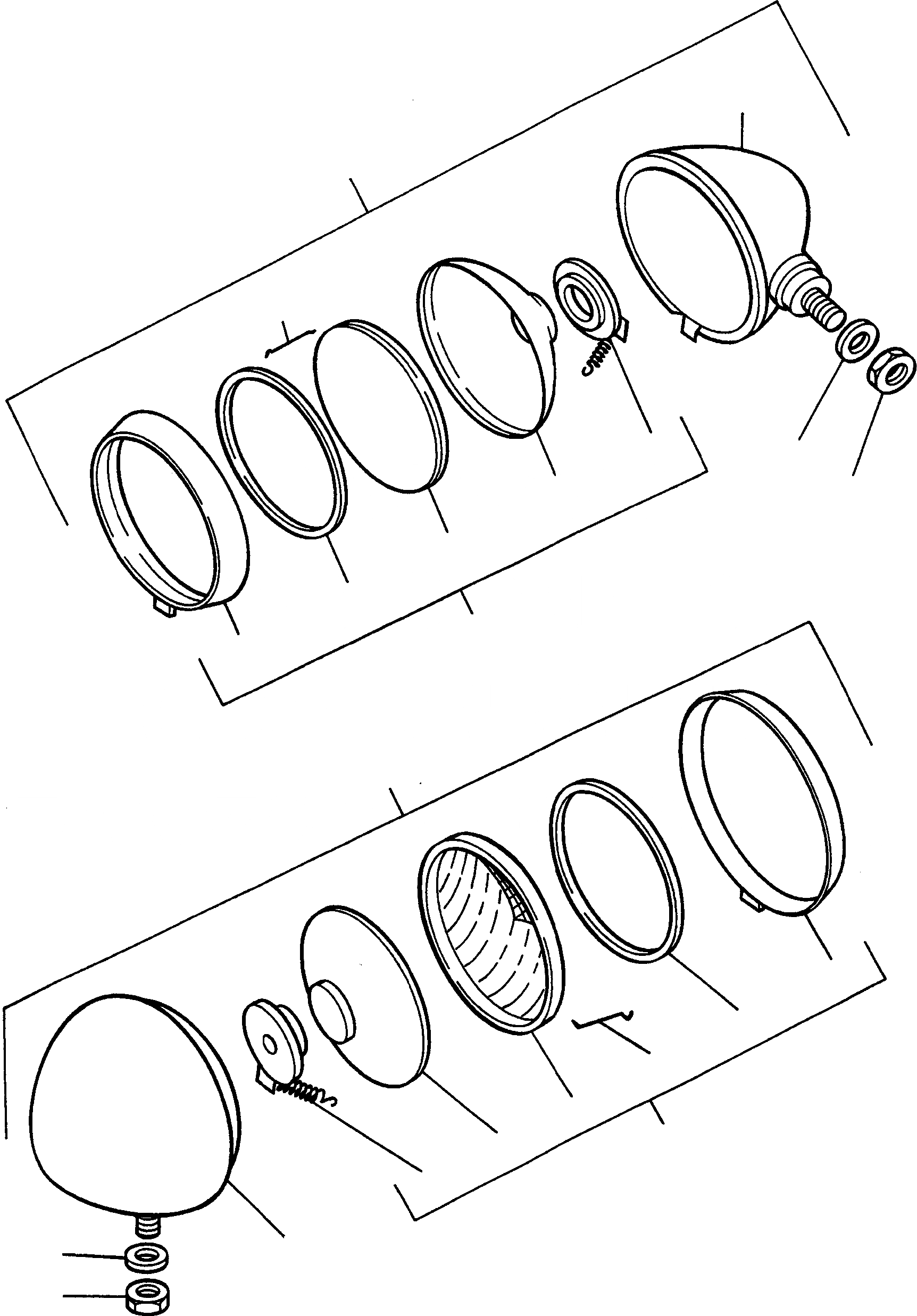 Схема запчастей Komatsu 55C - ЭЛЕКТРИЧ. СИСТЕМА, LIGHTING БЛОК, ОСВЕЩЕНИЕ ДВИГАТЕЛЬ, АКСЕССУАРЫ И ЭЛЕКТРИЧ. СИСТЕМА