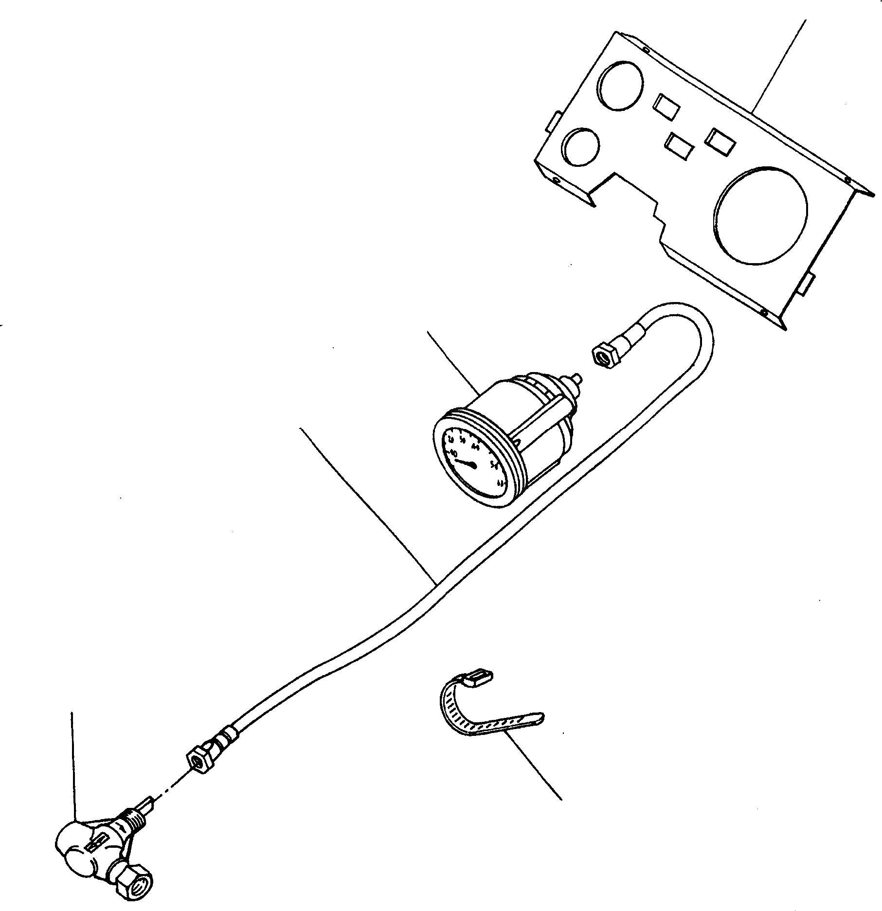 Схема запчастей Komatsu 55C - SPEEDOMETER ДВИГАТЕЛЬ, АКСЕССУАРЫ И ЭЛЕКТРИЧ. СИСТЕМА
