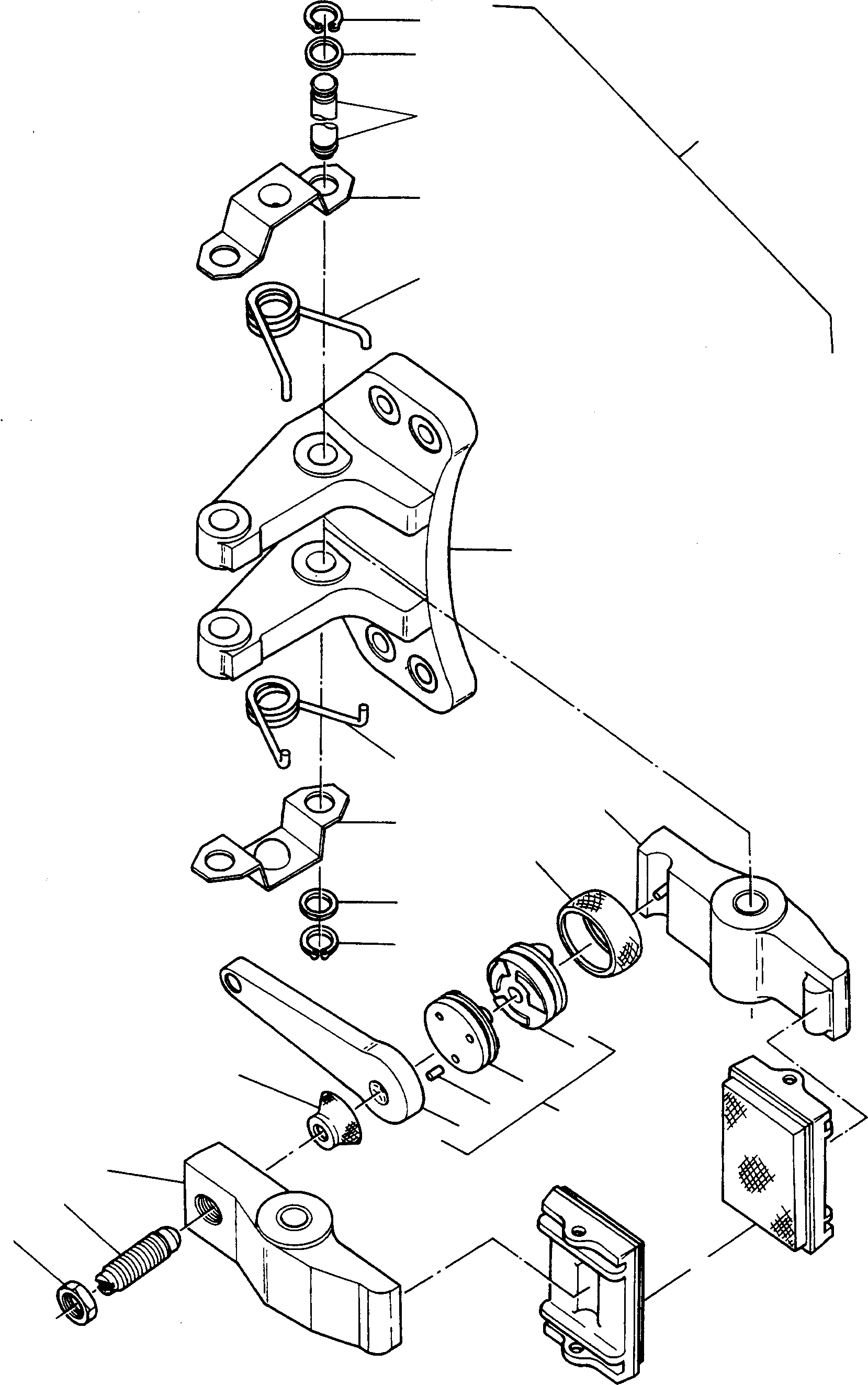 Схема запчастей Komatsu 60E - DISC ТОРМОЗ. СИСТЕМАУПРАВЛЕНИЯ ПОВОРОТОМ, ПЕРЕДНИЙ МОСТ, ТОРМОЗ. СИСТЕМА
