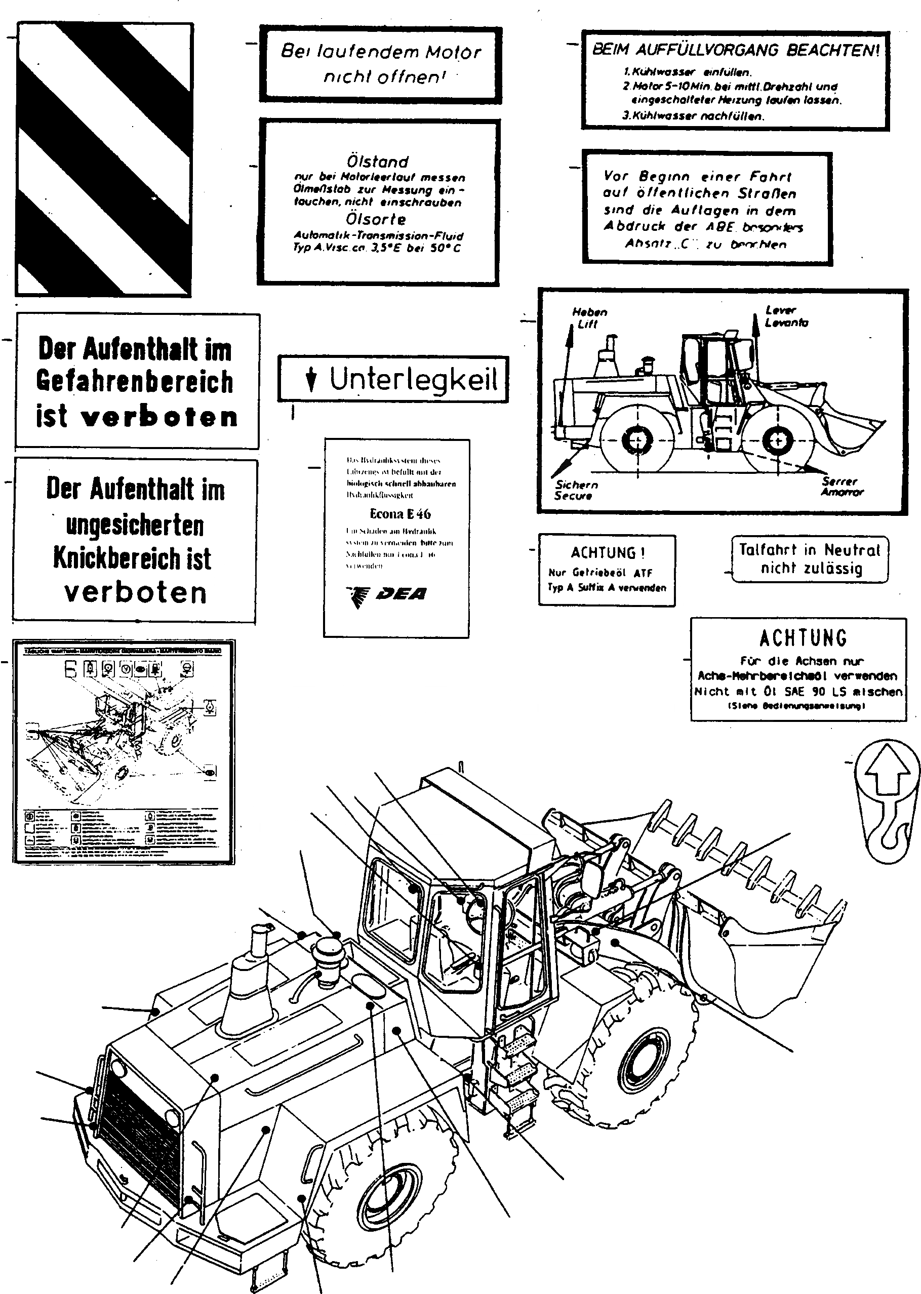 Схема запчастей Komatsu 60E - ТАБЛИЧКИS, ПОРТУГАЛ. ШАССИ И SUPERSTRUCTURE