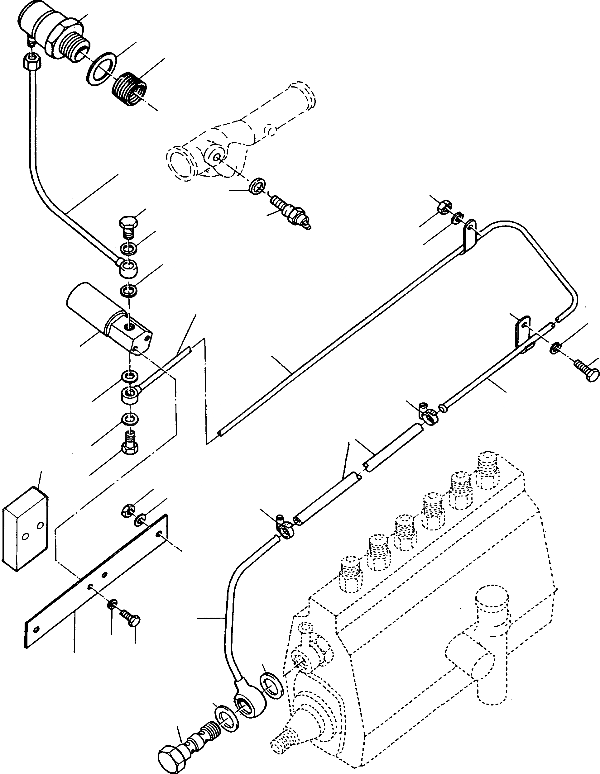 Схема запчастей Komatsu 60E - FLAME STARTER СИСТЕМА ДВИГАТЕЛЬ, АКСЕССУАРЫ И ЭЛЕКТРИЧ. СИСТЕМА