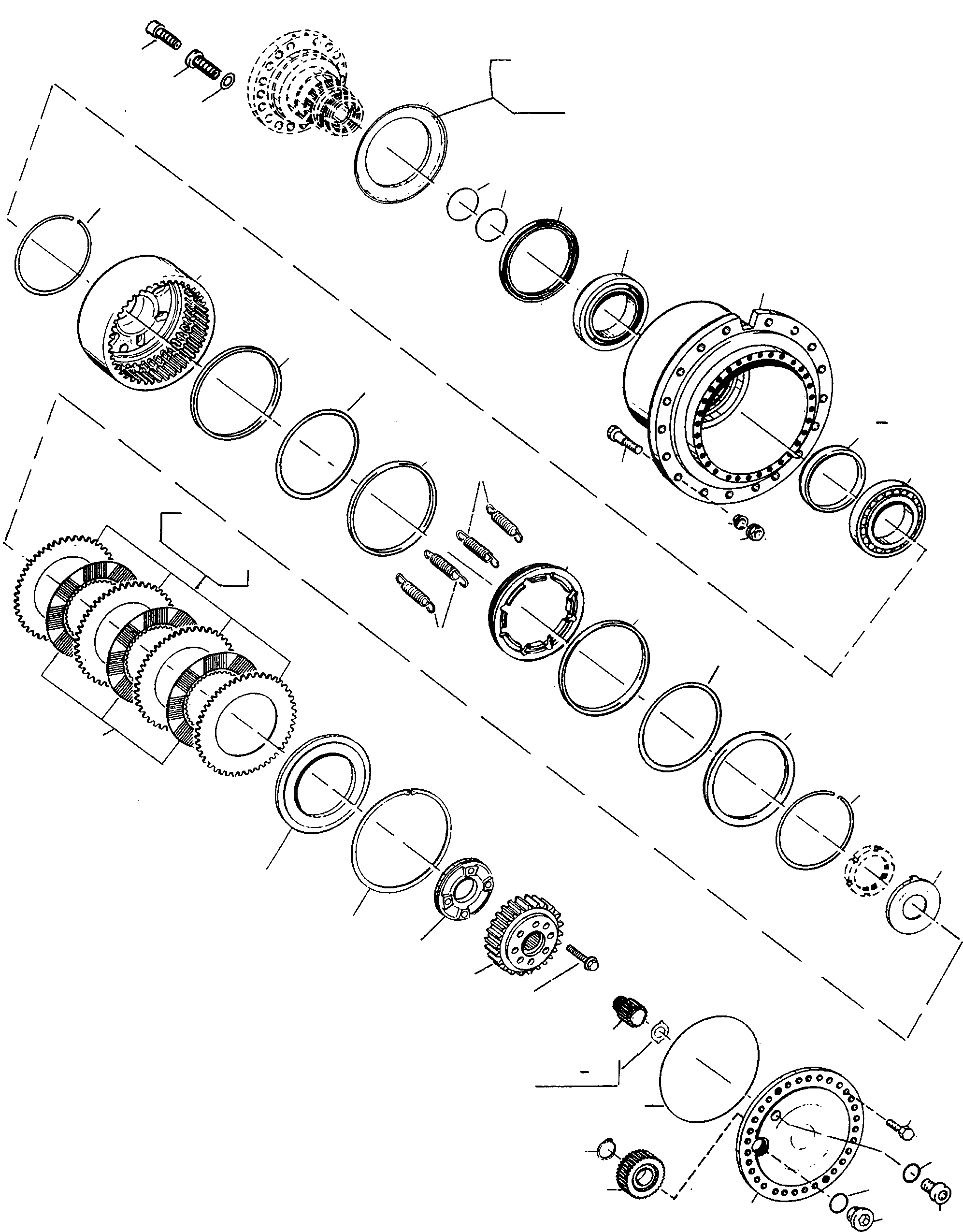 Схема запчастей Komatsu 60E - PLANETARY ПРИВОД, ТОРМОЗ., ПЕРЕДНИЙ МОСТ СИСТЕМАУПРАВЛЕНИЯ ПОВОРОТОМ, ПЕРЕДНИЙ МОСТ, ТОРМОЗ. СИСТЕМА