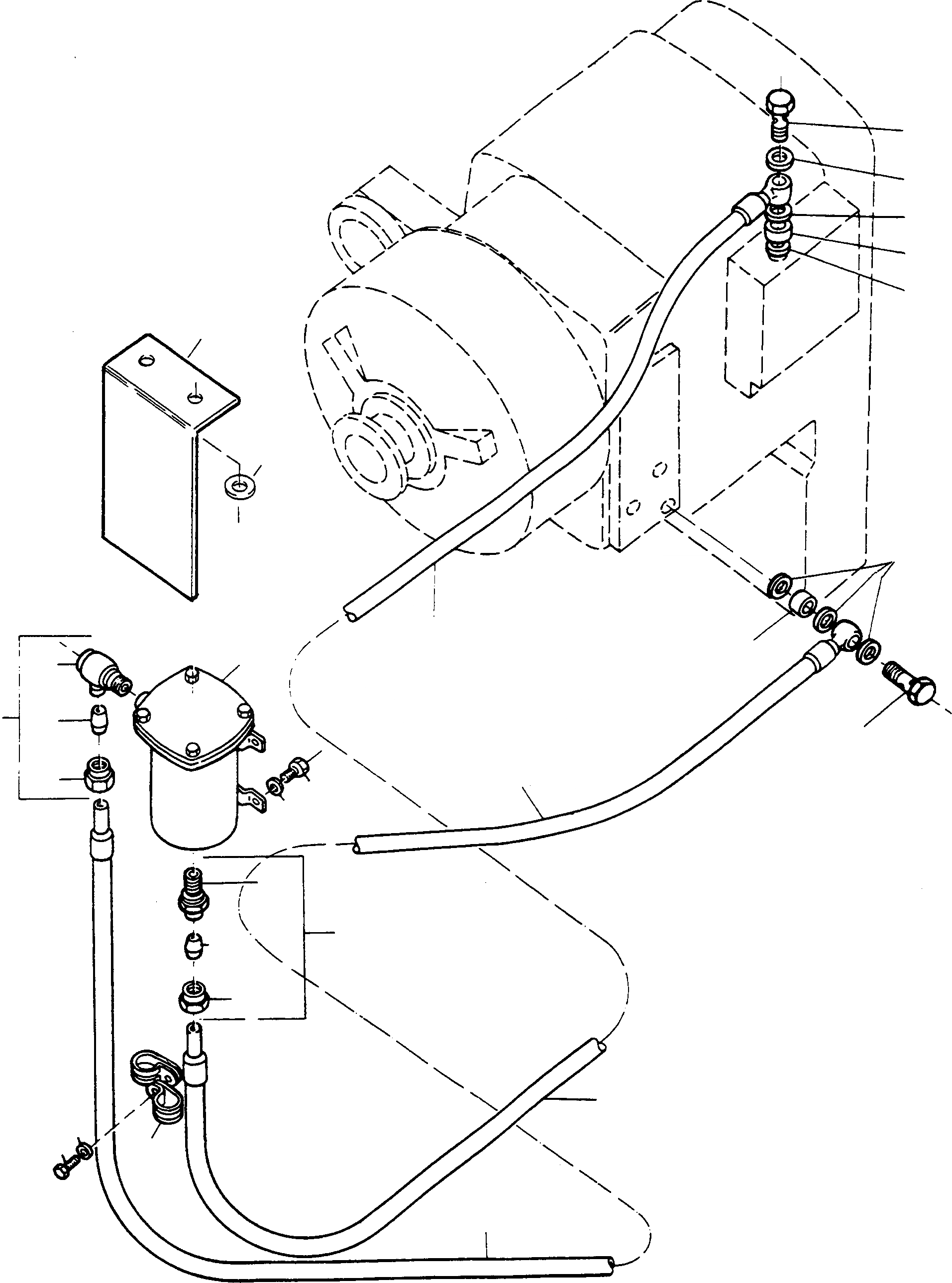 Схема запчастей Komatsu 66C - POWERSHIFT ТРАНСМИССИЯ, ФИЛЬТР. ТРАНСМИССИЯ И ЗАДН. МОСТ