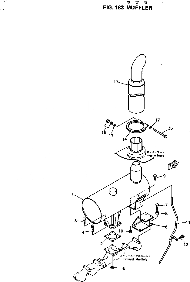 Схема запчастей Komatsu 6D125-1N - - -