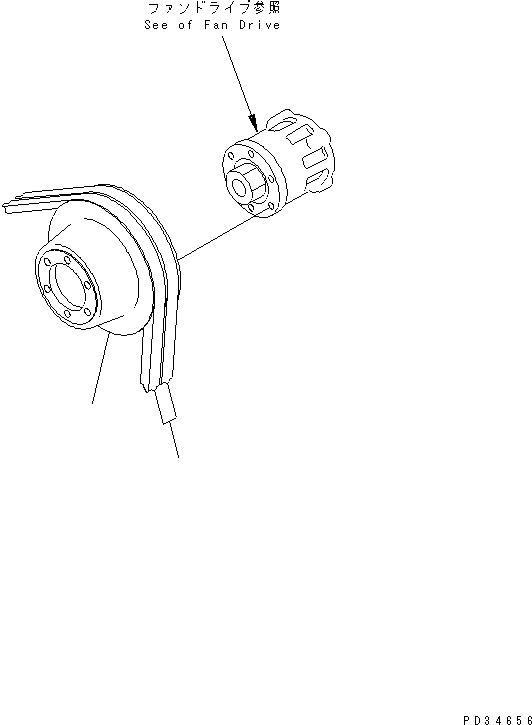 Схема запчастей Komatsu 6D125E-2G-5 - ШКИВ ВЕНТИЛЯТОРА (ЗАКАЛЕНН. ШКИВ) (ЗАПЫЛЕНН СПЕЦ-Я.) (ДЛЯ A ГЕНЕРАТОР)(№-) ДВИГАТЕЛЬ