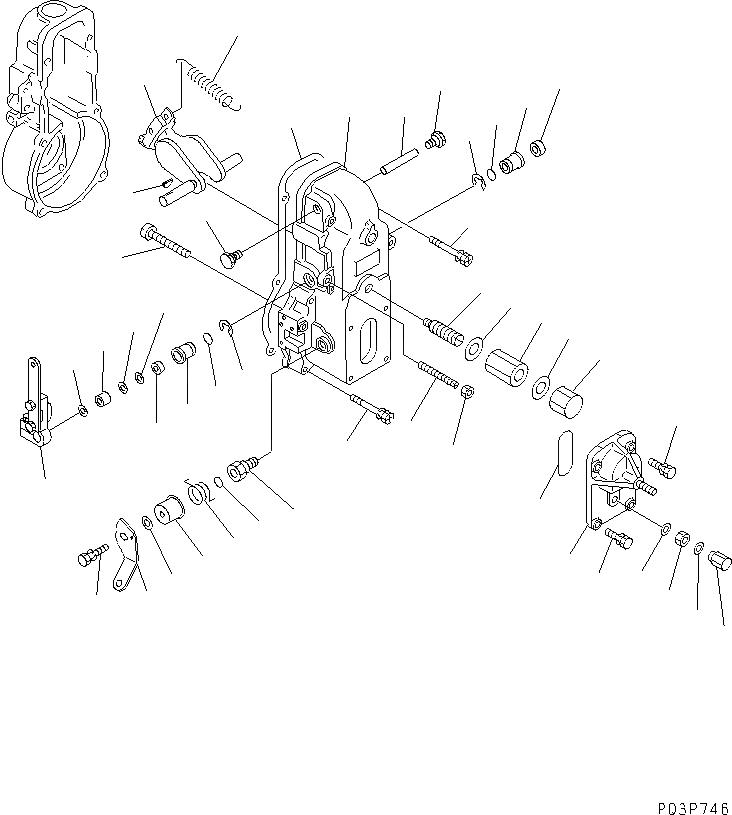 Схема запчастей Komatsu 6D95L-1B - ТОПЛ. НАСОС (РЕГУЛЯТОР) (/) (REGULATION OF SWEDEN) ТОПЛИВН. СИСТЕМА