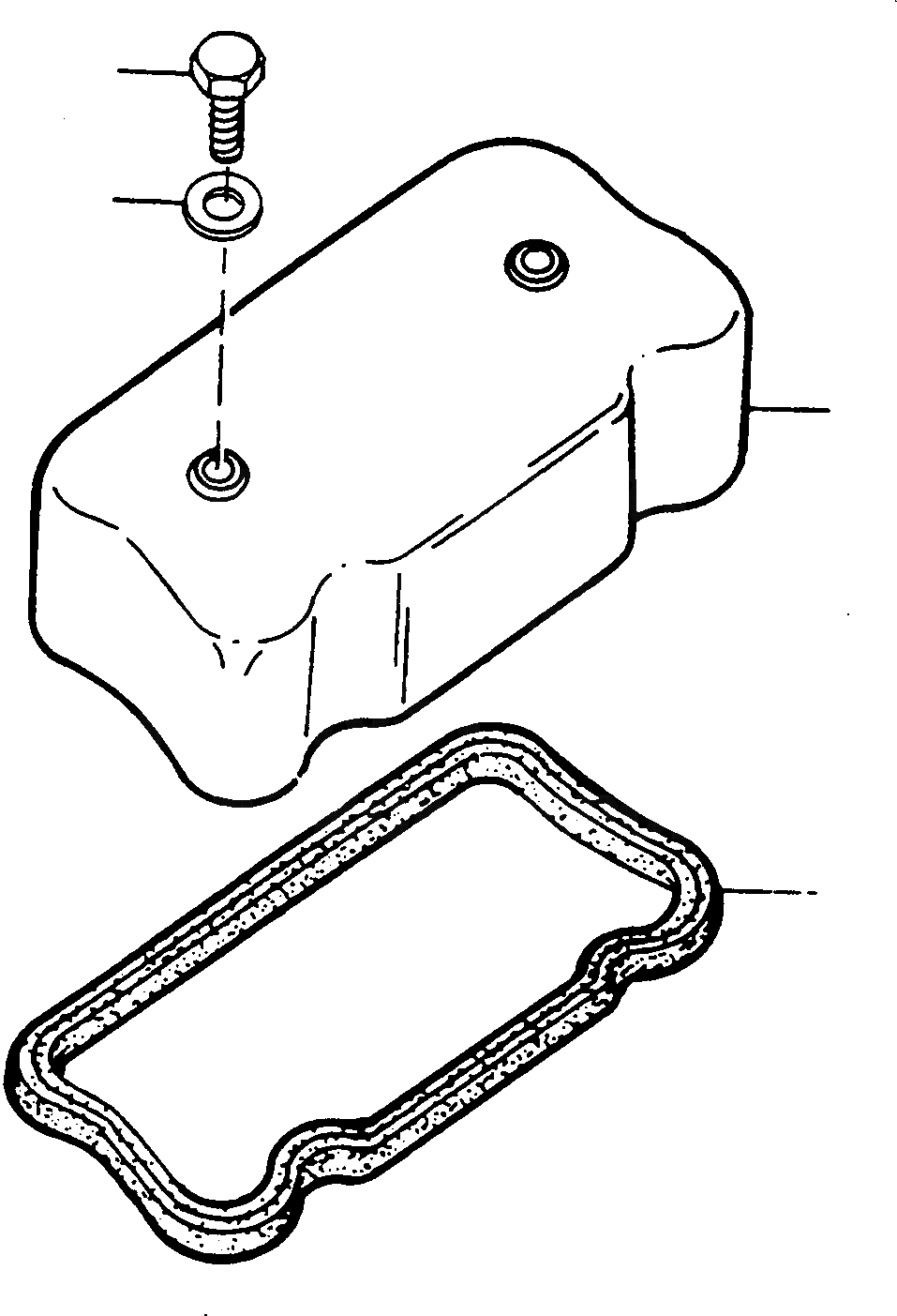 Схема запчастей Komatsu 70E - ГОЛОВКА ЦИЛИНДРОВ COVER, ATTACHING ЧАСТИ ДВИГАТЕЛЬ, АКСЕССУАРЫ И ЭЛЕКТРИЧ. СИСТЕМА