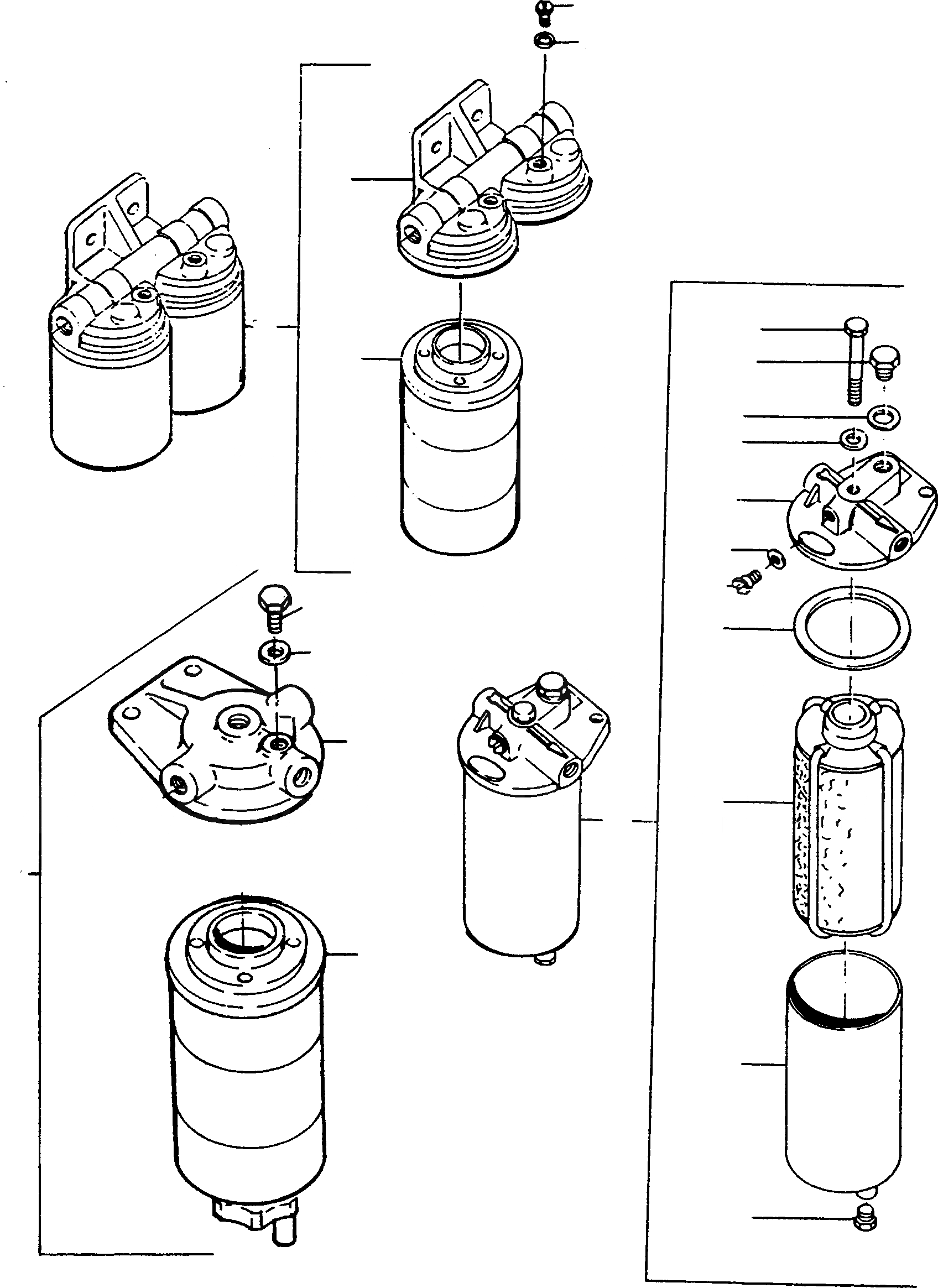 Схема запчастей Komatsu 70E - ТОПЛИВН. ФИЛЬТР. ДВИГАТЕЛЬ, АКСЕССУАРЫ И ЭЛЕКТРИЧ. СИСТЕМА