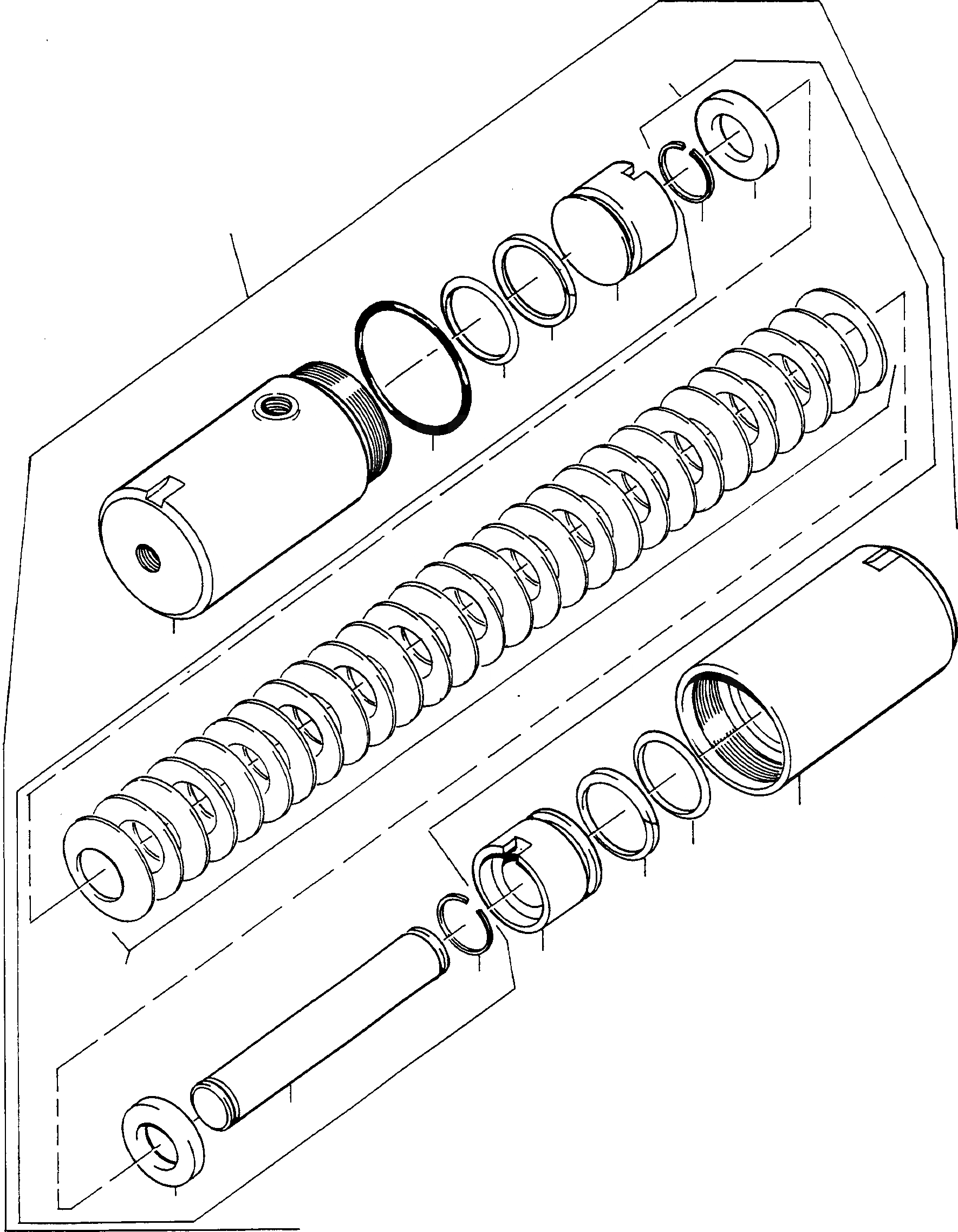 Схема запчастей Komatsu 70E - ДЕМПФЕР СИСТЕМАУПРАВЛЕНИЯ ПОВОРОТОМ, ПЕРЕДНИЙ МОСТ, ТОРМОЗ. СИСТЕМА
