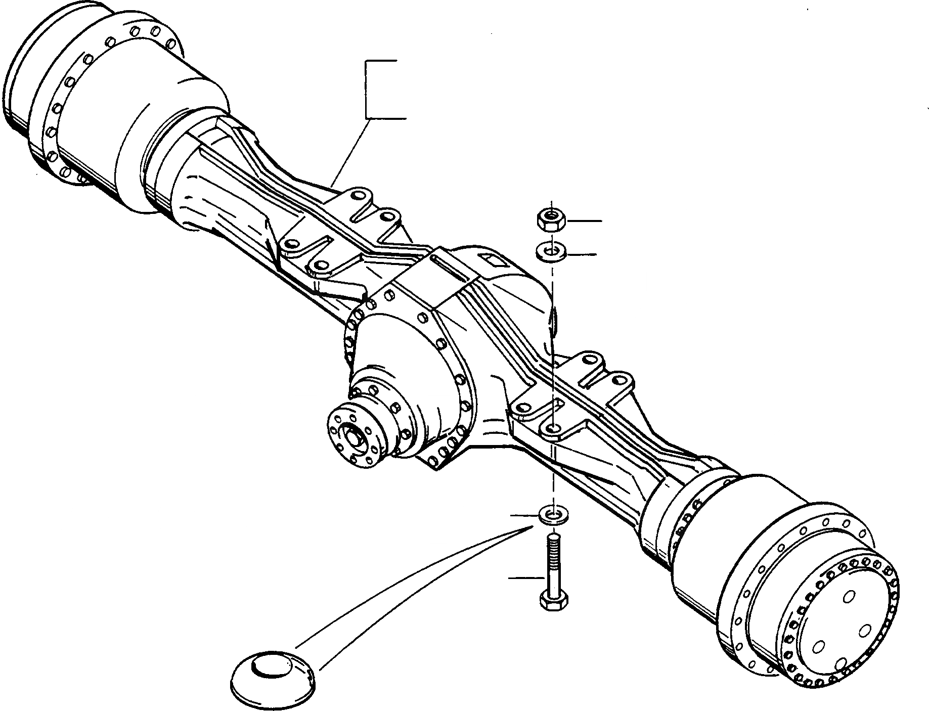 Схема запчастей Komatsu 70E - ПЕРЕДНИЙ МОСТ СИСТЕМАУПРАВЛЕНИЯ ПОВОРОТОМ, ПЕРЕДНИЙ МОСТ, ТОРМОЗ. СИСТЕМА