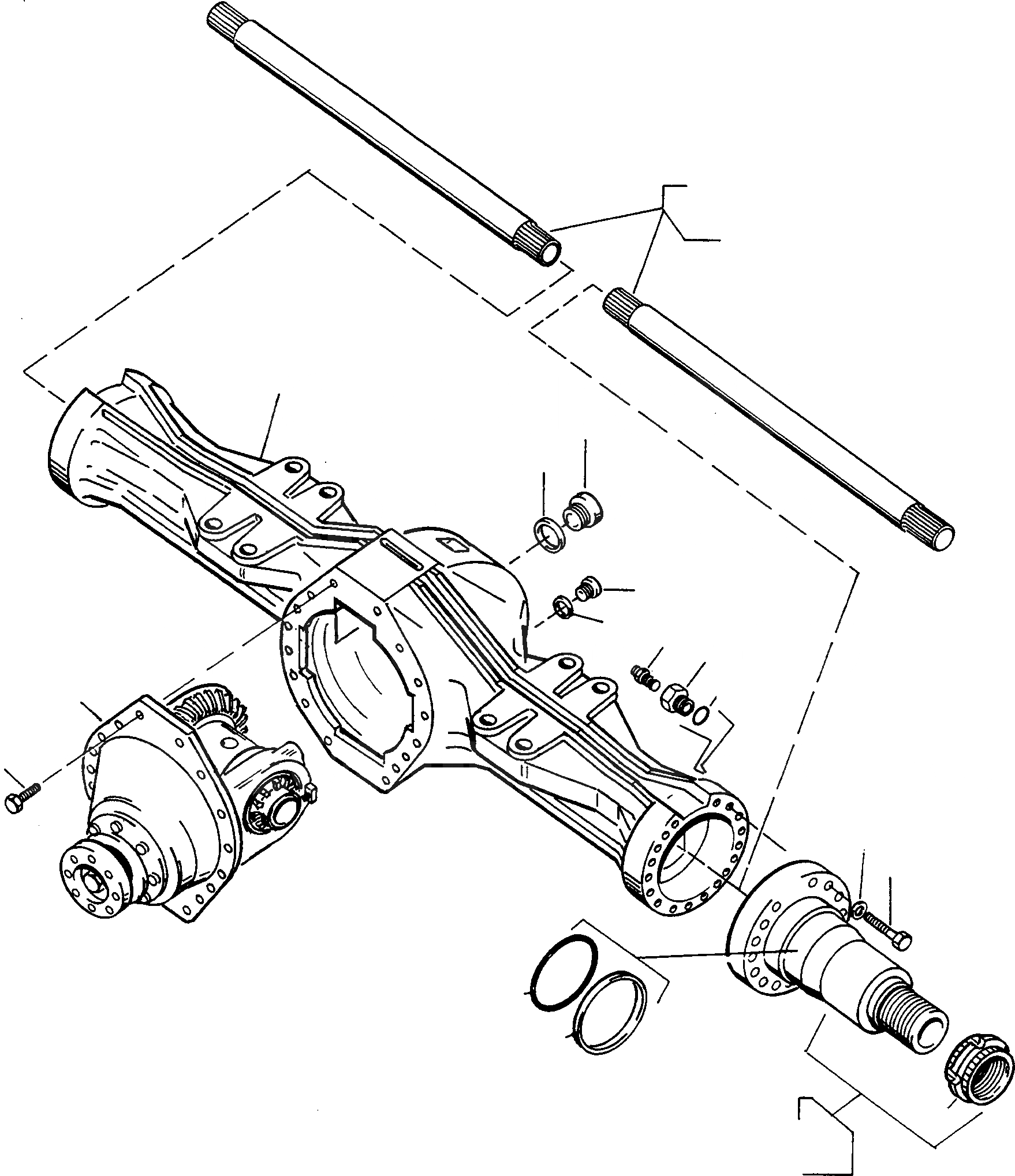 Схема запчастей Komatsu 70E - ПЕРЕДНИЙ МОСТ СИСТЕМАУПРАВЛЕНИЯ ПОВОРОТОМ, ПЕРЕДНИЙ МОСТ, ТОРМОЗ. СИСТЕМА