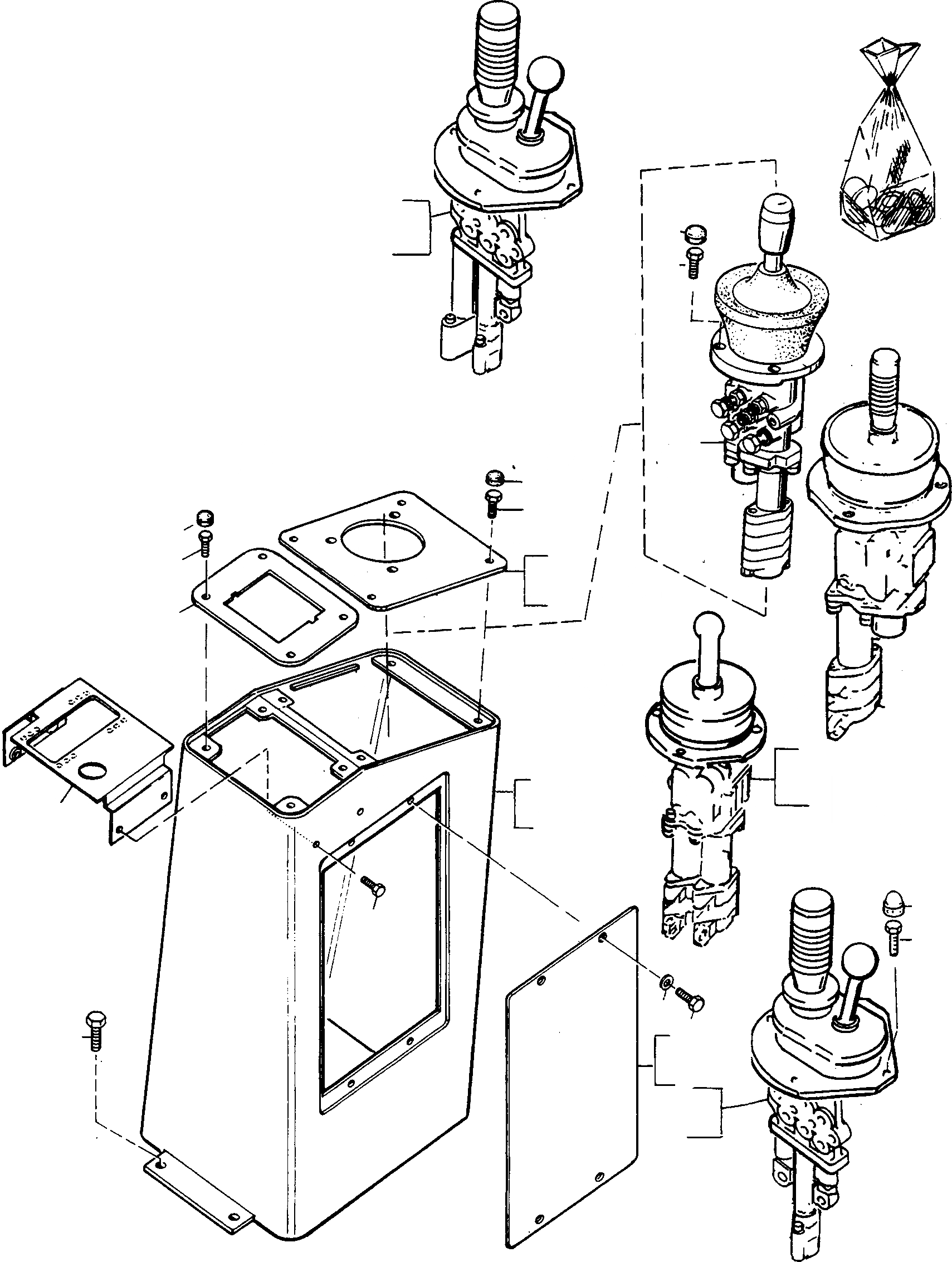 Схема запчастей Komatsu 70E - УДАЛЕНН. УПРАВЛЯЮЩ. КЛАПАН ГИДРАВЛИКА