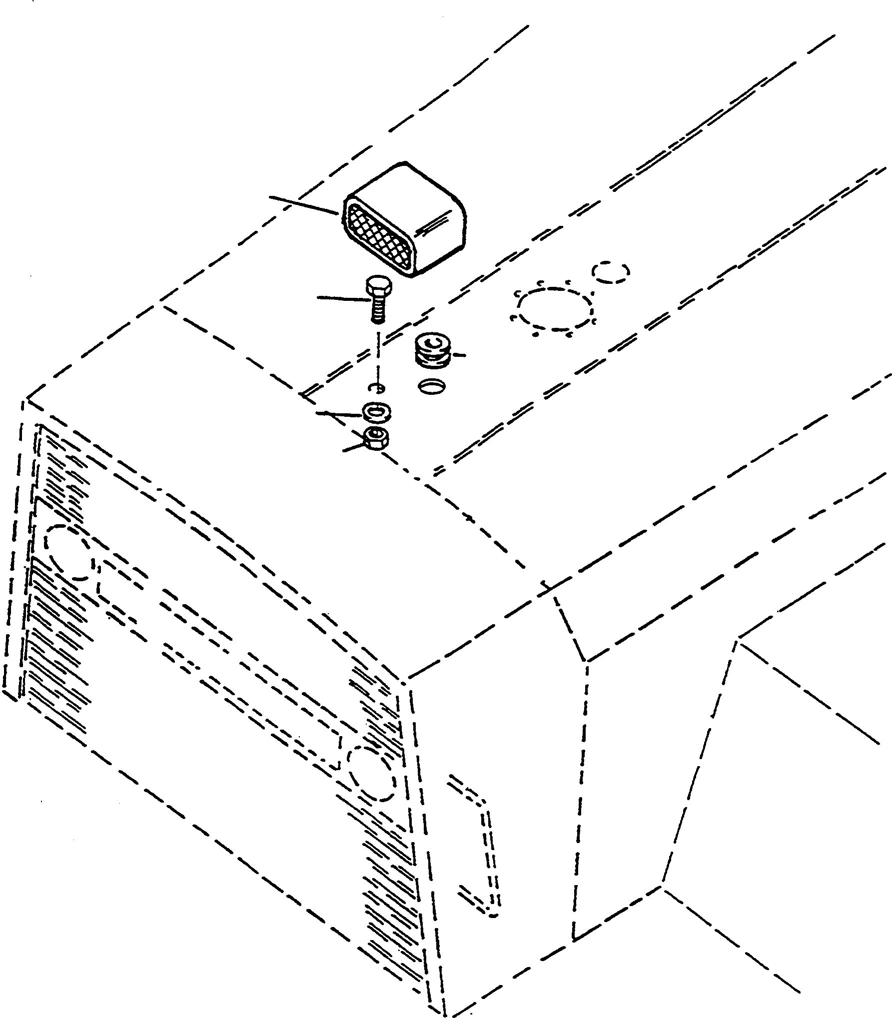 Схема запчастей Komatsu 70E - СИГН. ЗАДН. ХОДА ДВИГАТЕЛЬ, АКСЕССУАРЫ И ЭЛЕКТРИЧ. СИСТЕМА
