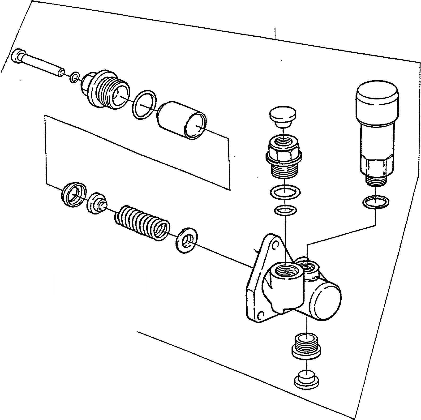 Схема запчастей Komatsu 70E - ТОПЛИВН. НАСОС, EXECUTION II ВПРЫСК СИСТЕМА
