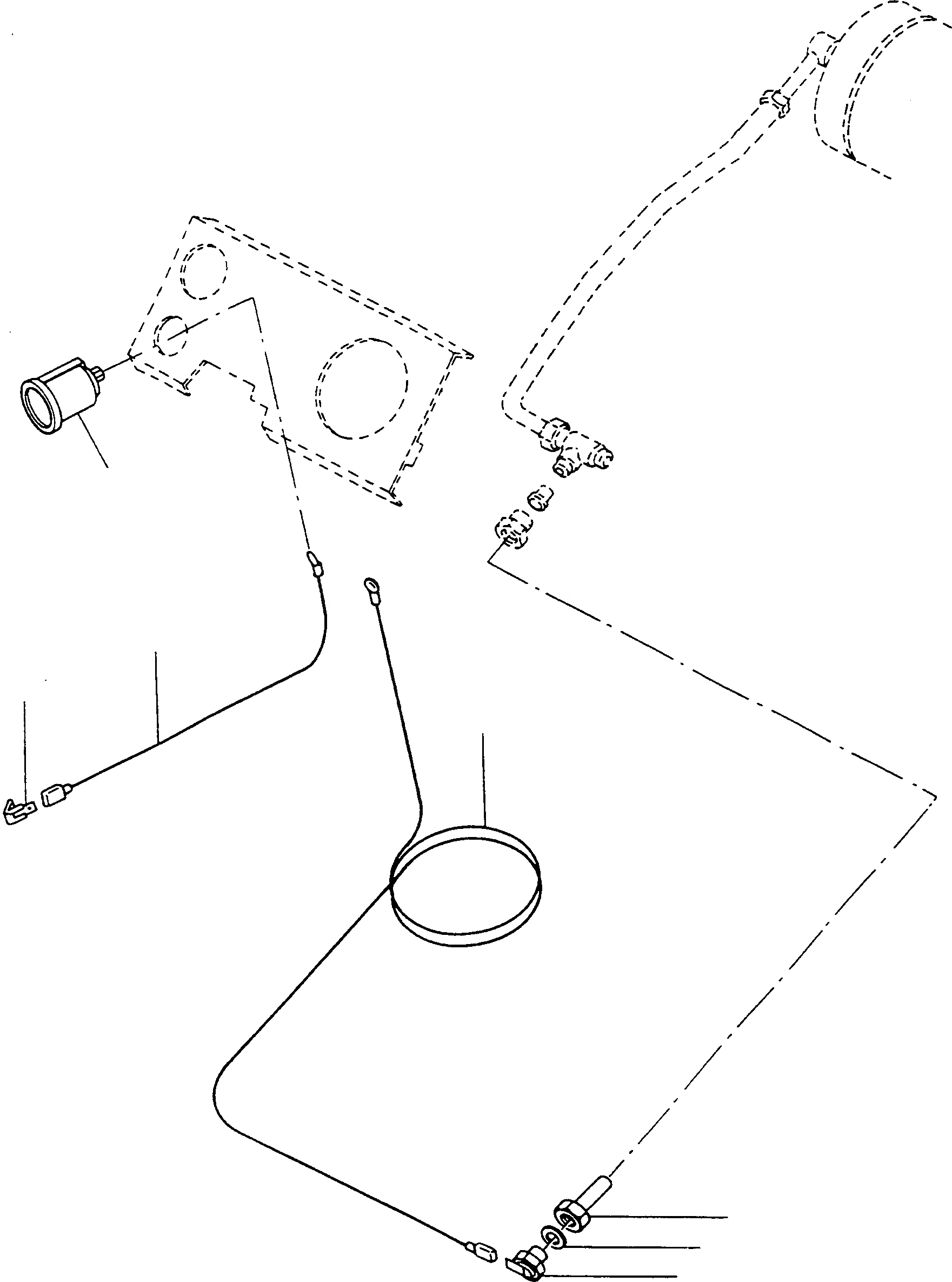 Схема запчастей Komatsu 77C - ТОРМОЗ. WARNING СИСТЕМА ДВИГАТЕЛЬ, АКСЕССУАРЫ И ЭЛЕКТРИЧ. СИСТЕМА