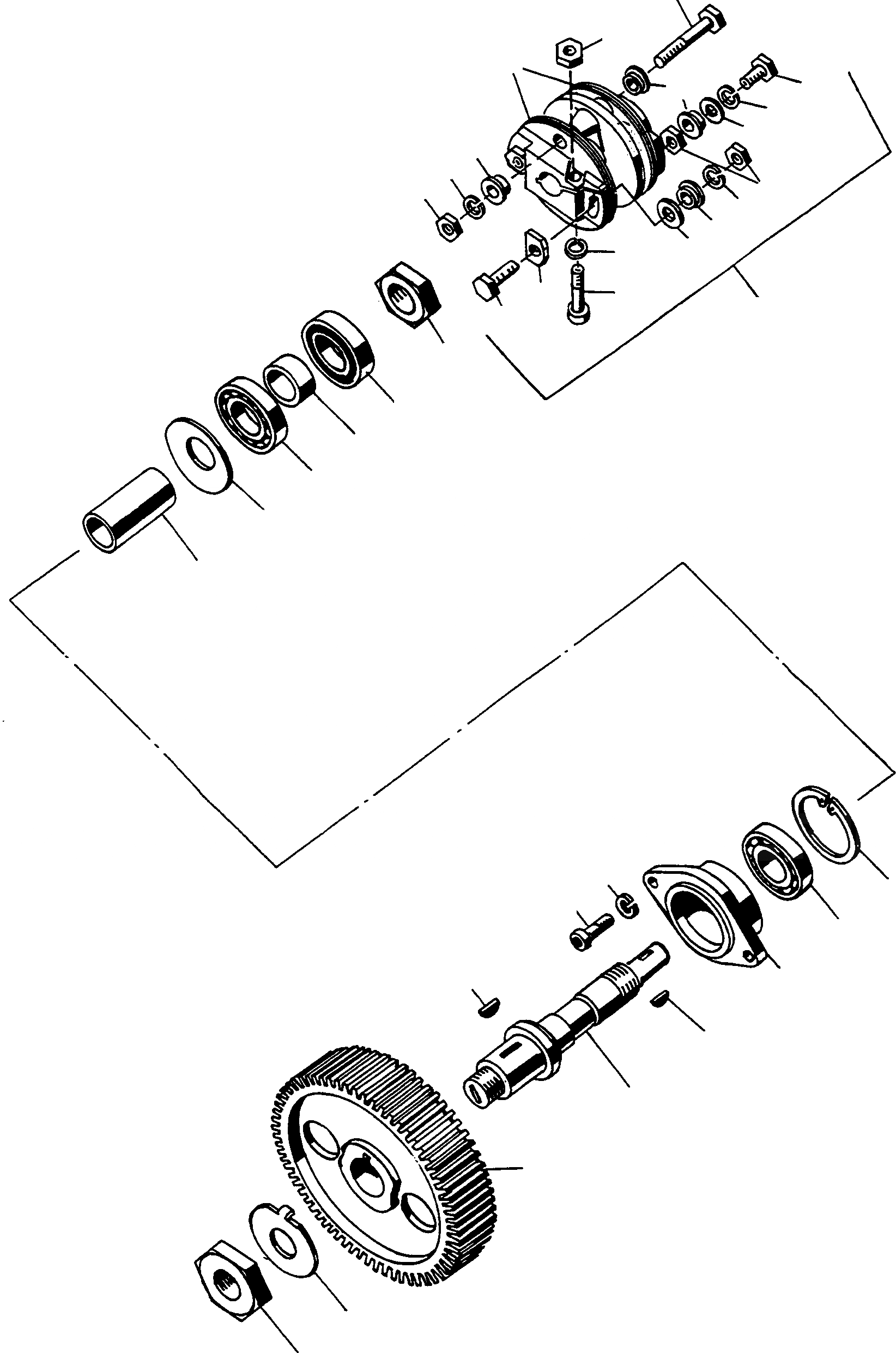 Схема запчастей Komatsu 77C - ПРИВОД ТОПЛ. НАСОСА, HANOMAG- ДВИГАТЕЛЬ ДВИГАТЕЛЬ, АКСЕССУАРЫ И ЭЛЕКТРИЧ. СИСТЕМА