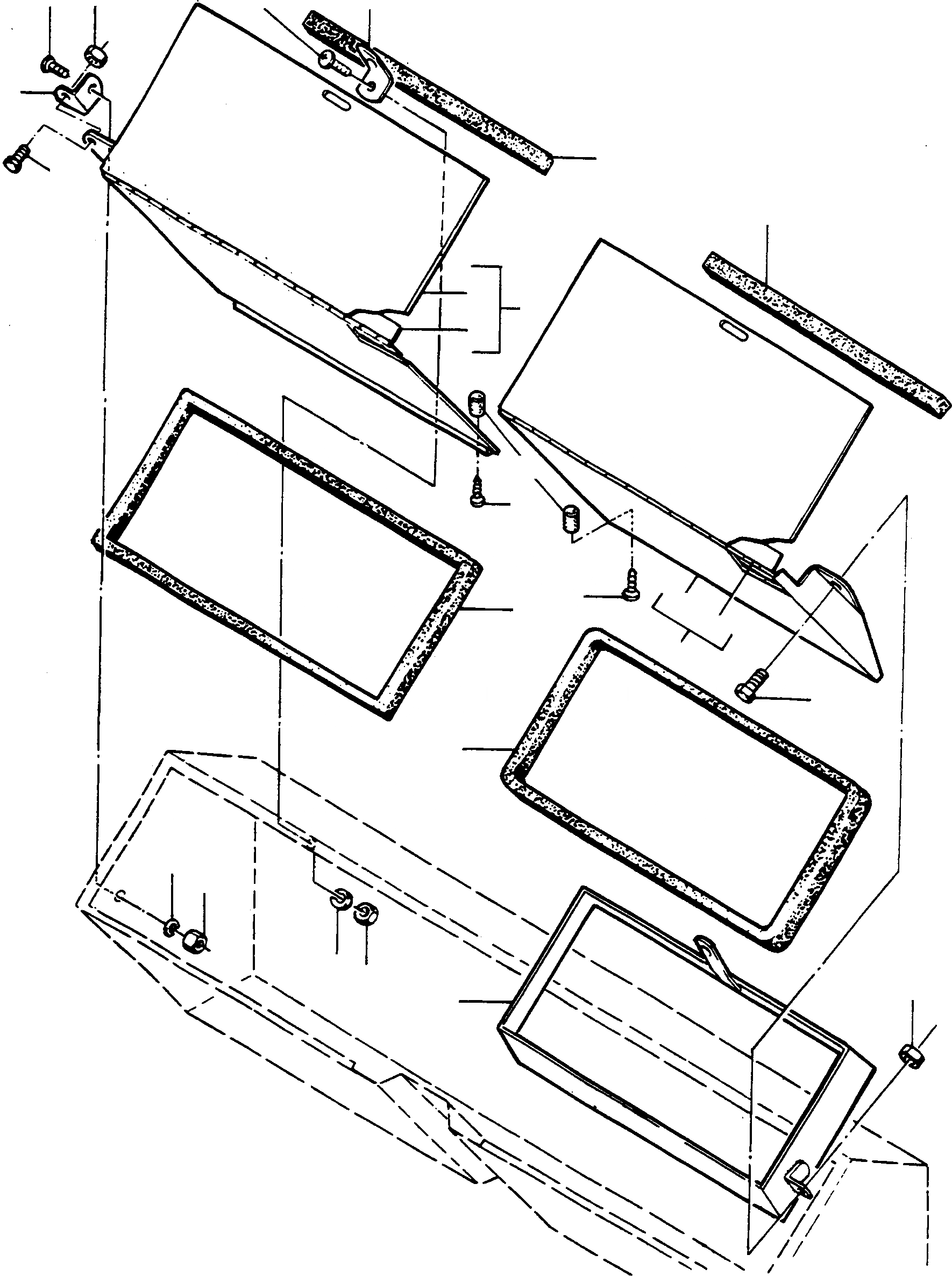 Схема запчастей Komatsu 77C - INSTRUMENT COVER ОБОРУД-Е