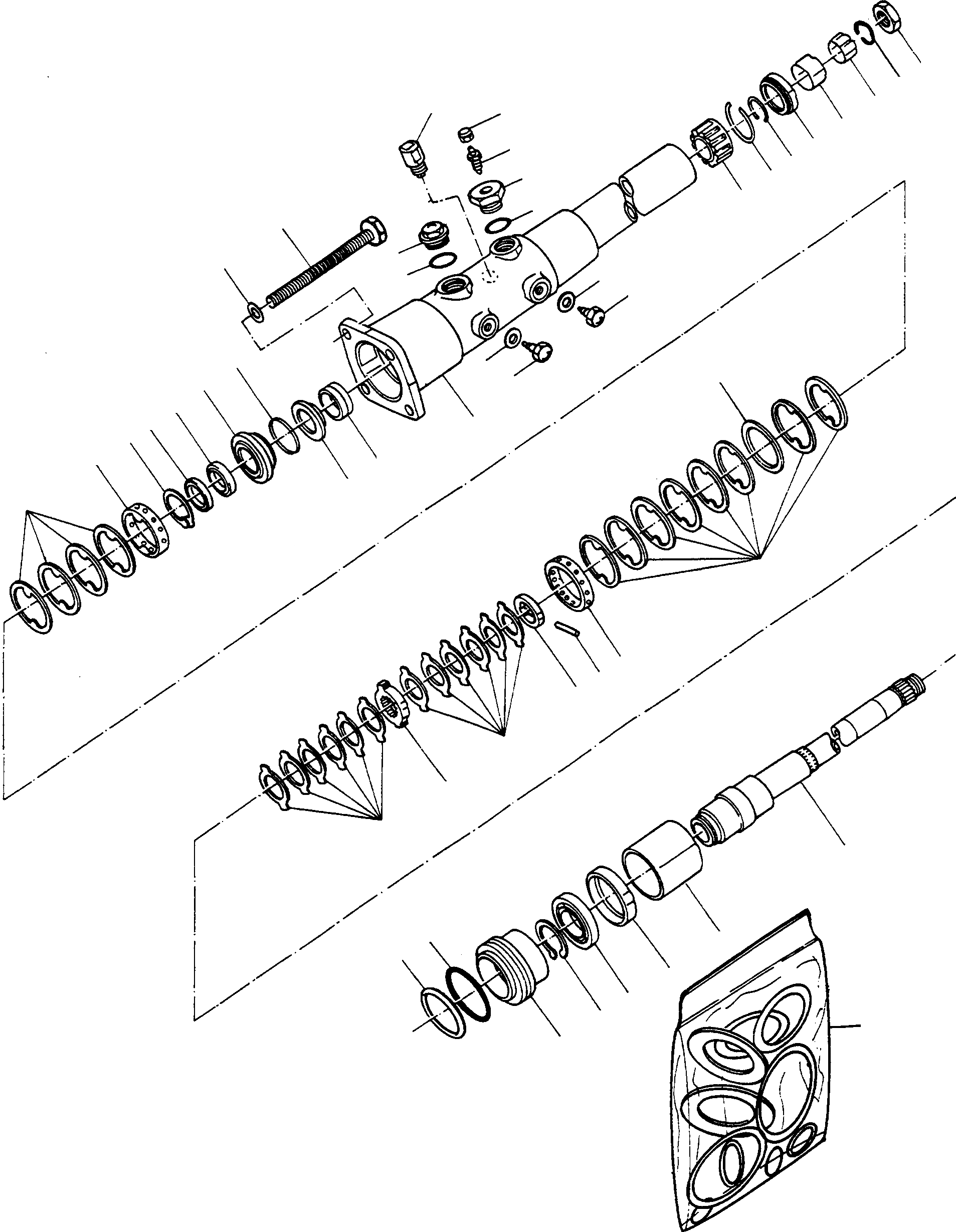 Схема запчастей Komatsu 77C - РУЛЕВ. КОЛОН. РУЛЕВ. УПРАВЛЕНИЕ, РУЛЕВ. УПРАВЛЕНИЕ КРЕПЛЕНИЕ