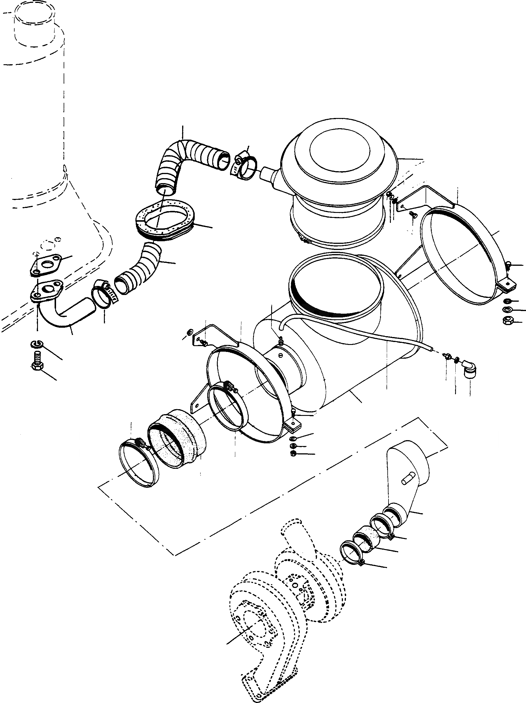 Схема запчастей Komatsu 77C - ВОЗД. ФИЛЬТР. СИСТЕМА, EJECTOR, HANOMAG- ДВИГАТЕЛЬ ДВИГАТЕЛЬ, АКСЕССУАРЫ И ЭЛЕКТРИЧ. СИСТЕМА