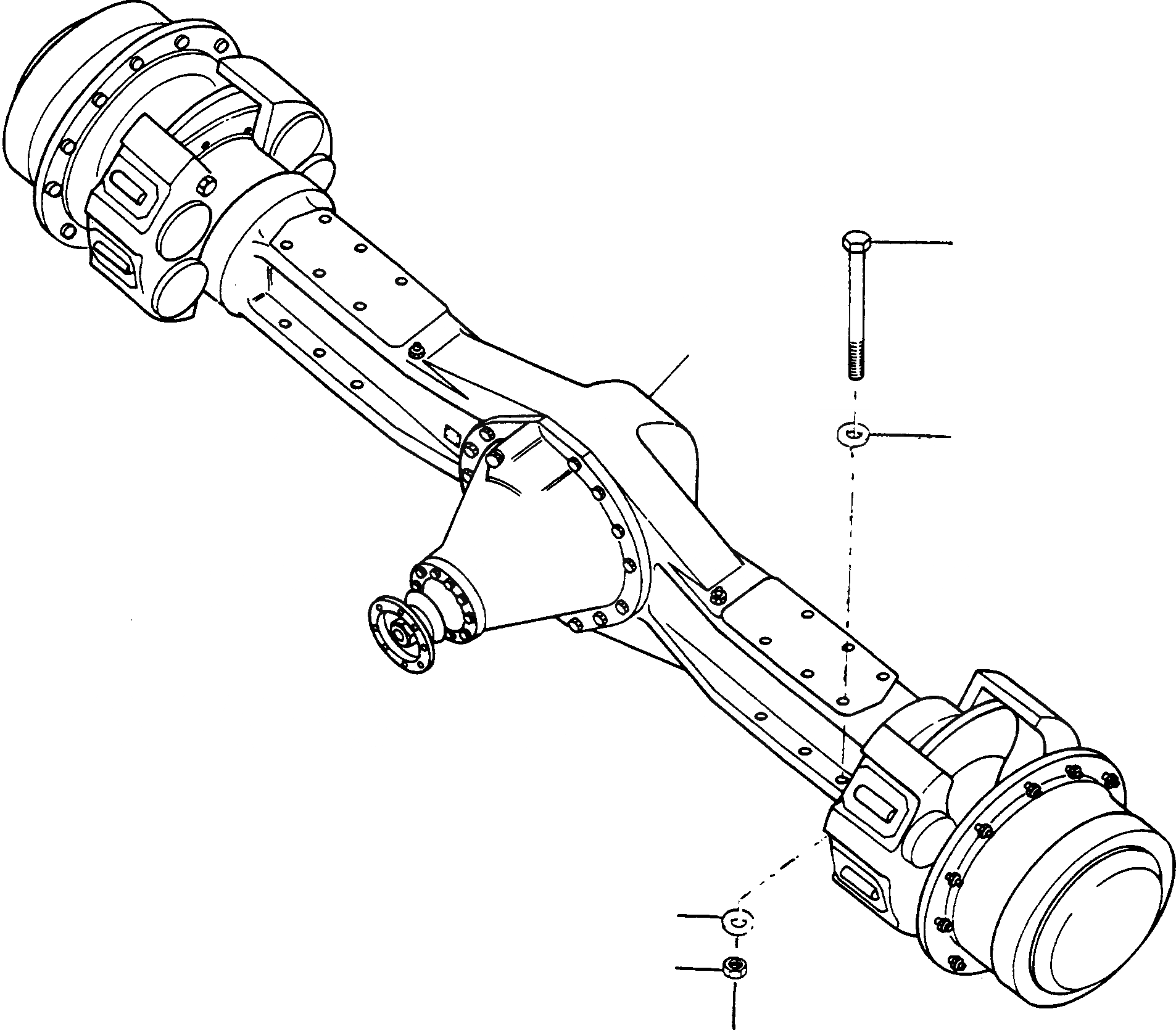 Схема запчастей Komatsu 77C - ПЕРЕДНИЙ МОСТ, DISC ТОРМОЗ. СИСТЕМАУПРАВЛЕНИЯ ПОВОРОТОМ, ПЕРЕДНИЙ МОСТ, ТОРМОЗ. СИСТЕМА