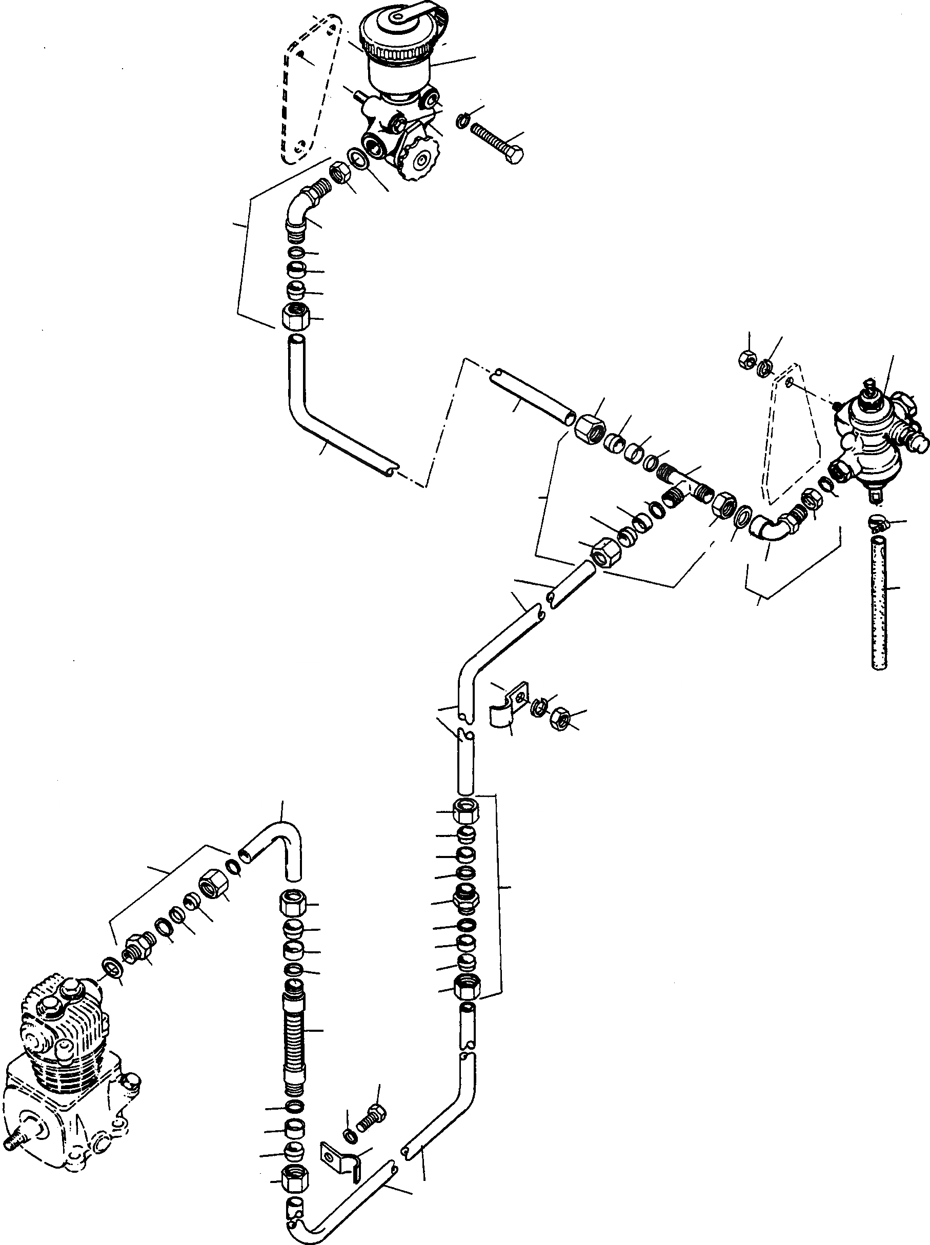 Схема запчастей Komatsu 77C - ТОРМОЗ. СИСТЕМА, DISC ТОРМОЗ. СИСТЕМАУПРАВЛЕНИЯ ПОВОРОТОМ, ПЕРЕДНИЙ МОСТ, ТОРМОЗ. СИСТЕМА
