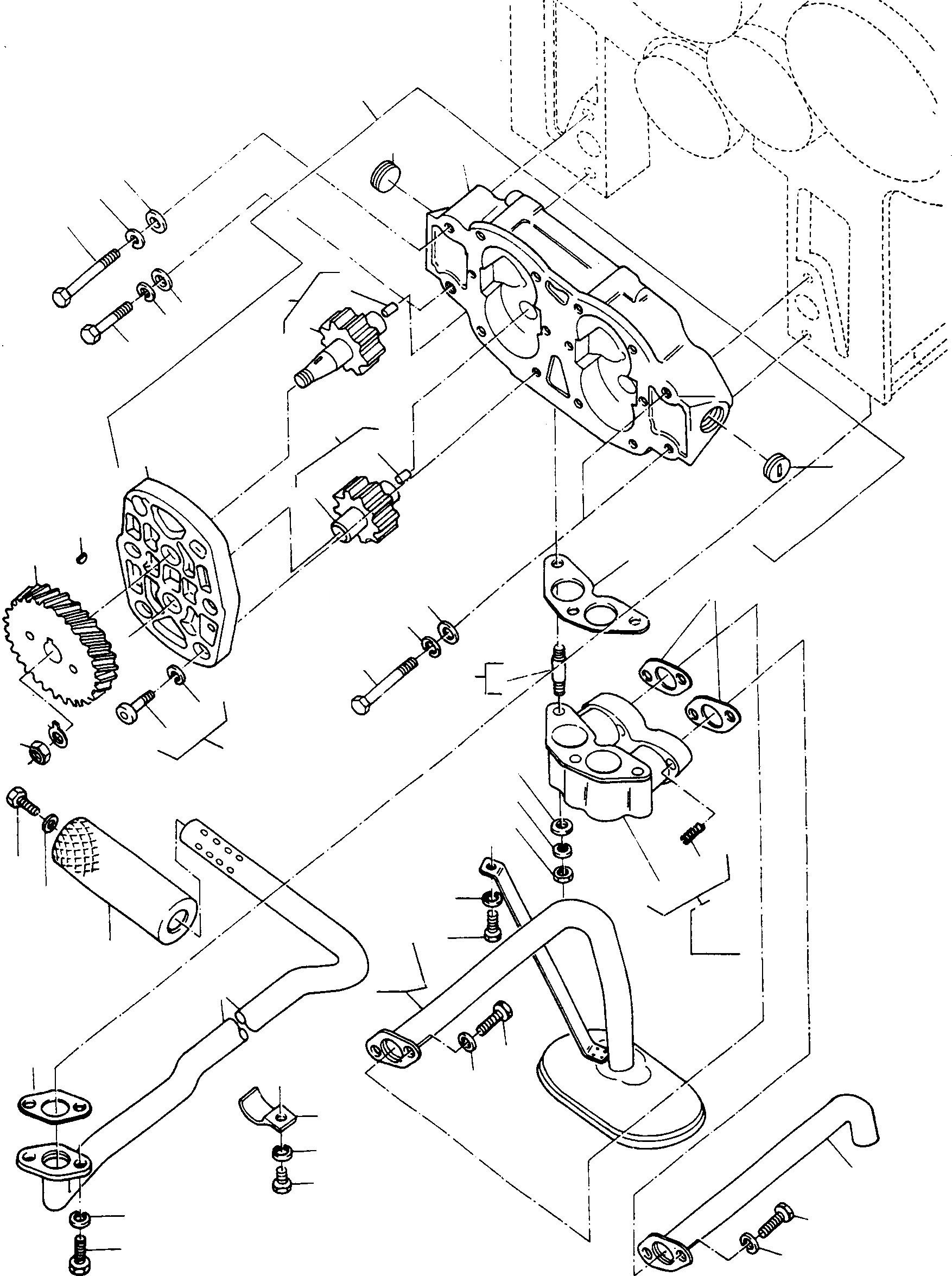 Схема запчастей Komatsu 77C - ДВИГАТЕЛЬ СМАЗКА, HANOMAG- ДВИГАТЕЛЬ EXECUTION I ДВИГАТЕЛЬ, АКСЕССУАРЫ И ЭЛЕКТРИЧ. СИСТЕМА
