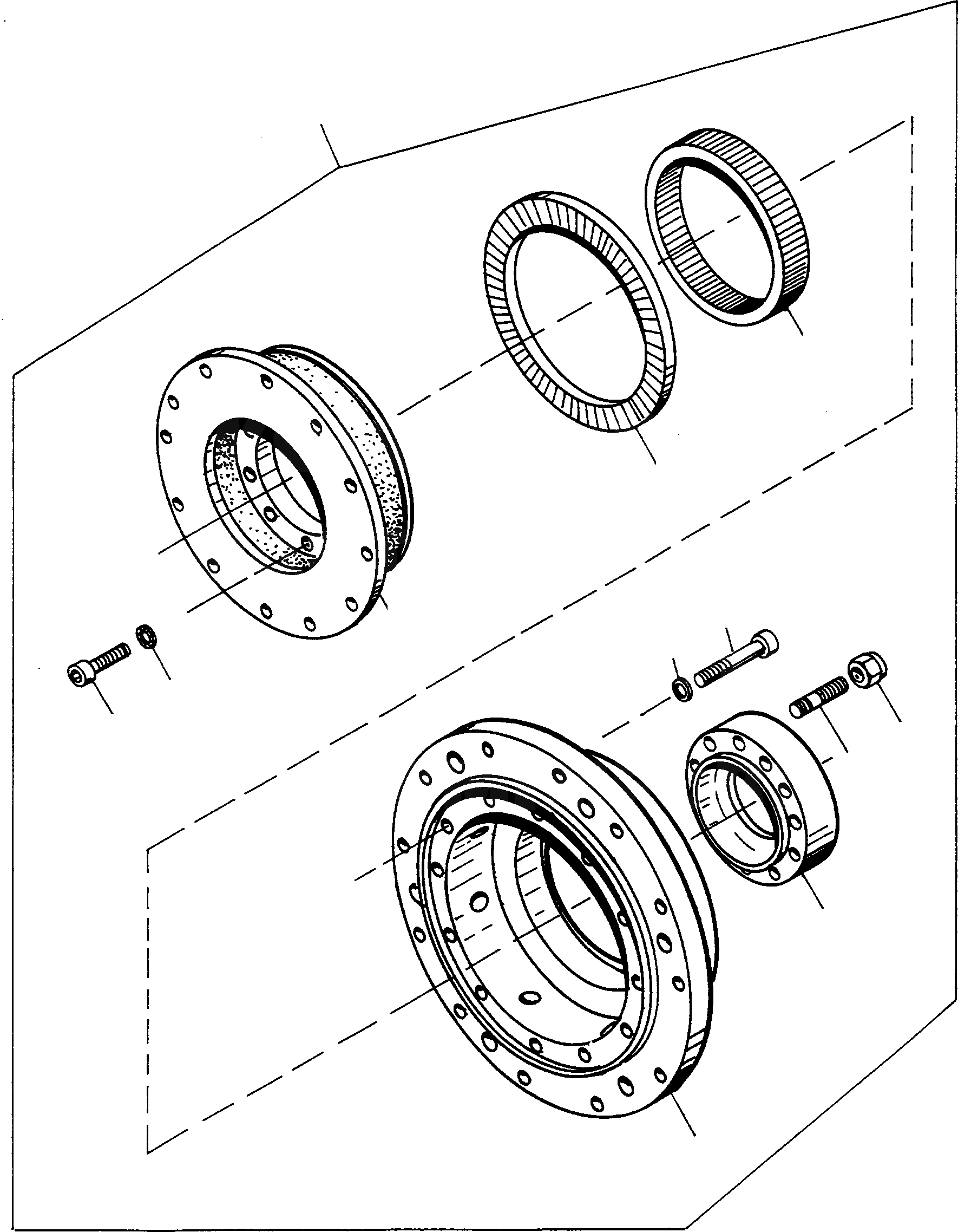 Схема запчастей Komatsu 77C - МУФТА, HANOMAG- ДВИГАТЕЛЬ ТРАНСМИССИЯ И ЗАДН. МОСТ