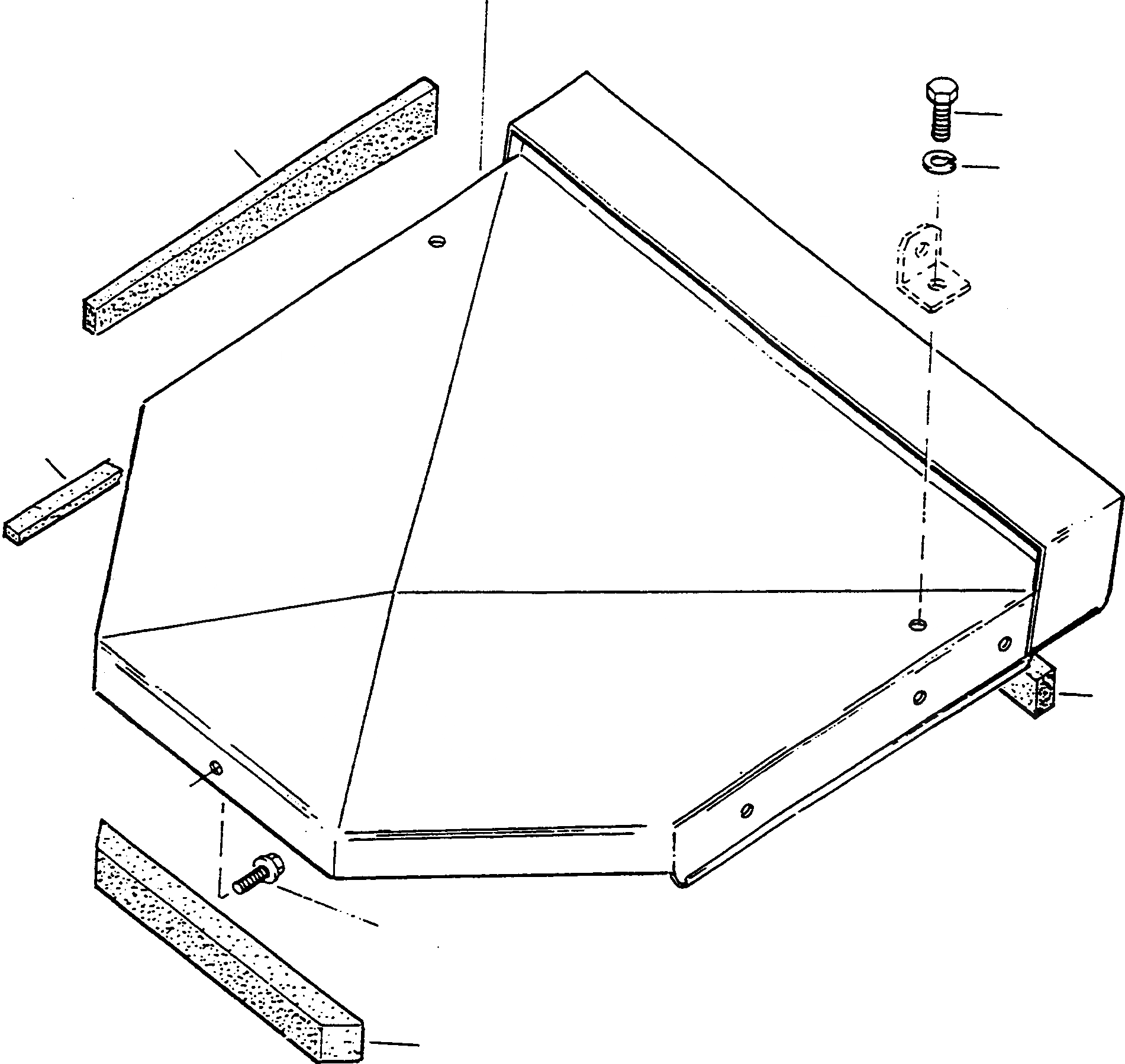 Схема запчастей Komatsu 77C - БЕЗОПАСН. КАБИНА, КРЫША ШАССИ И SUPERSTRUCTURE