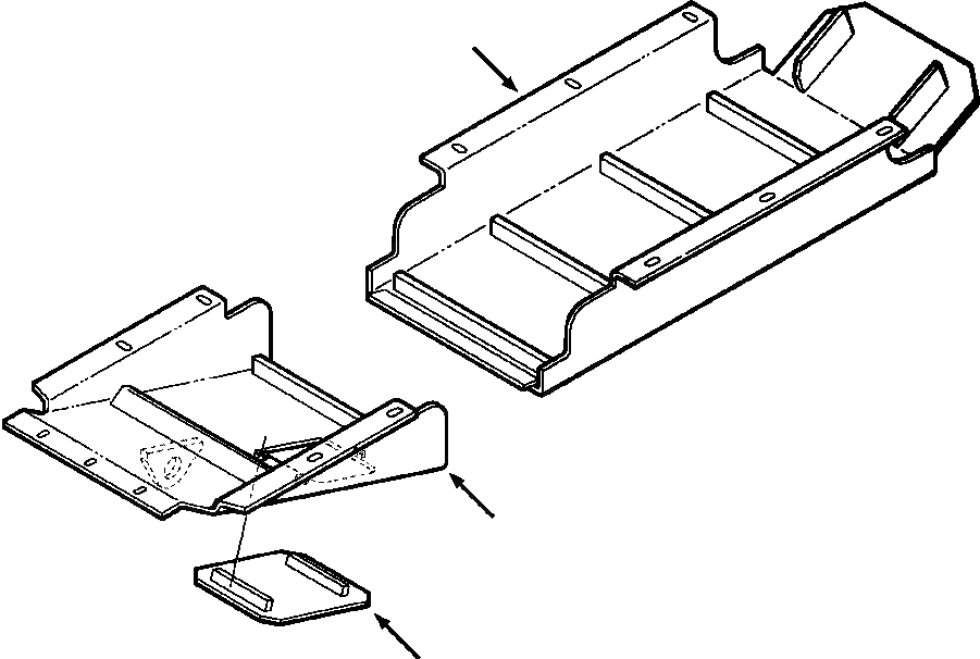 Схема запчастей Komatsu D38E-1A - FIG. J-A CRANKКОРПУС И ТРАНСМИССИЯ ЧАСТИ КОРПУСАS ОСНОВНАЯ РАМА И ЕЕ ЧАСТИ
