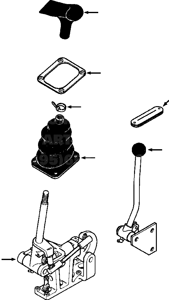 Схема запчастей Komatsu D38E-1A - FIG. K-7A ОБОРУД-Е КЛАПАН УПРАВЛ-ЕS - FOUR СЕКЦ. КЛАПАН КАБИНА ОПЕРАТОРА И СИСТЕМА УПРАВЛЕНИЯ