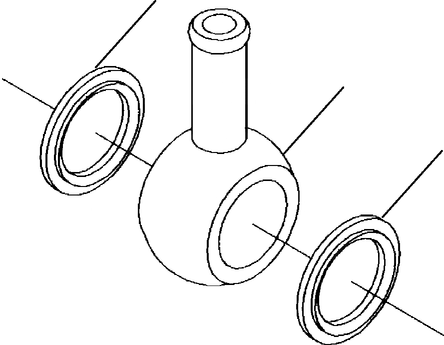 Схема запчастей Komatsu D38E-1 - ДРЕНАЖ СОЕДИН-Е - ТОПЛИВН. НАСОС POWER