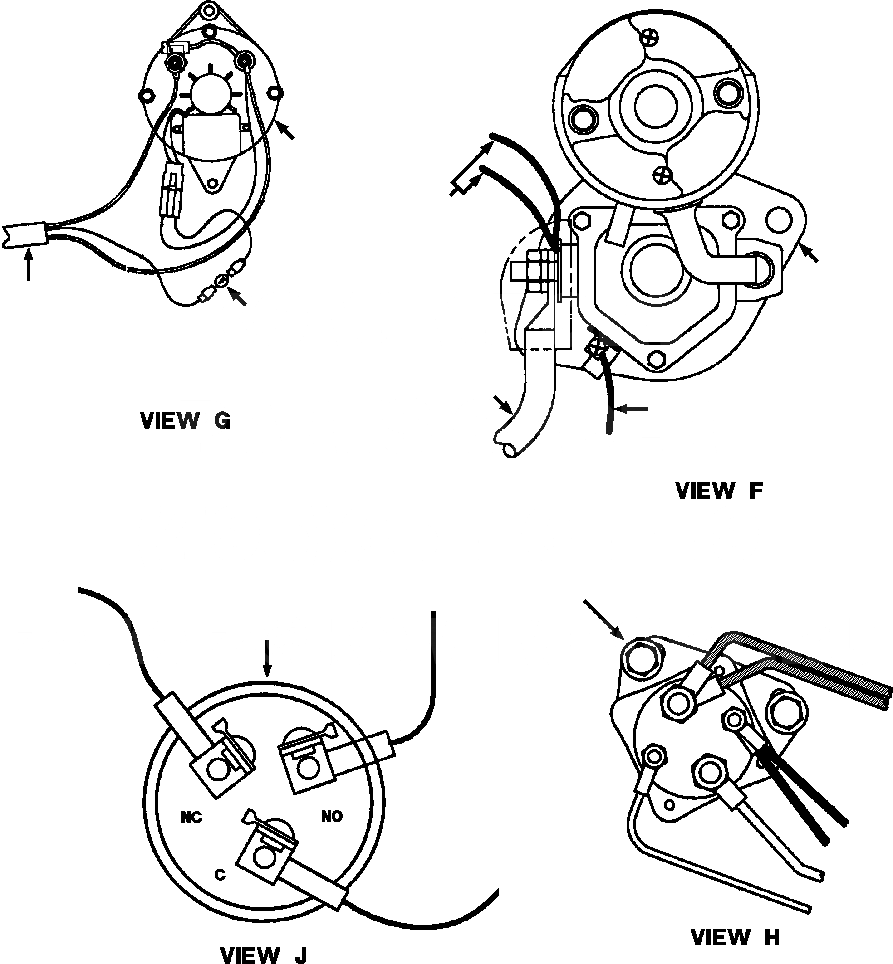 Схема запчастей Komatsu D39E-1 - ЭЛЕКТРОПРОВОДКА С СИСТЕМОЙ ROPS ЭЛЕКТР.