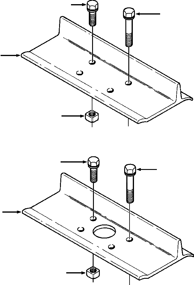 Схема запчастей Komatsu D39E-1 - 8IN ГУСЕНИЦЫS СТАНДАРТН. ГУСЕНИЦЫ КОЛЕСА И TRACTION