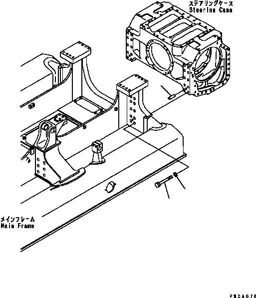 Схема запчастей Komatsu D41E-6 - СИЛОВАЯ ЛИНИЯ (СИЛОВАЯ ЛИНИЯ КРЕПЛЕНИЕ) СИЛОВАЯ ПЕРЕДАЧА И КОНЕЧНАЯ ПЕРЕДАЧА