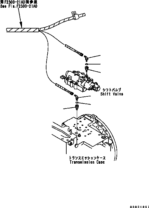 Схема запчастей Komatsu D41E-6 - СИЛОВАЯ ЛИНИЯ (КОНТРОЛЬ ЛИНИЯ) СИЛОВАЯ ПЕРЕДАЧА И КОНЕЧНАЯ ПЕРЕДАЧА