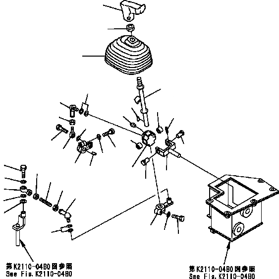 Схема запчастей Komatsu D41E6T - ОСНОВН. КОНСТРУКЦИЯ (ОТВАЛ УПРАВЛ-Е) (/) (ДЛЯ PAT DOZER) OPERATORґS ОБСТАНОВКА И СИСТЕМА УПРАВЛЕНИЯ